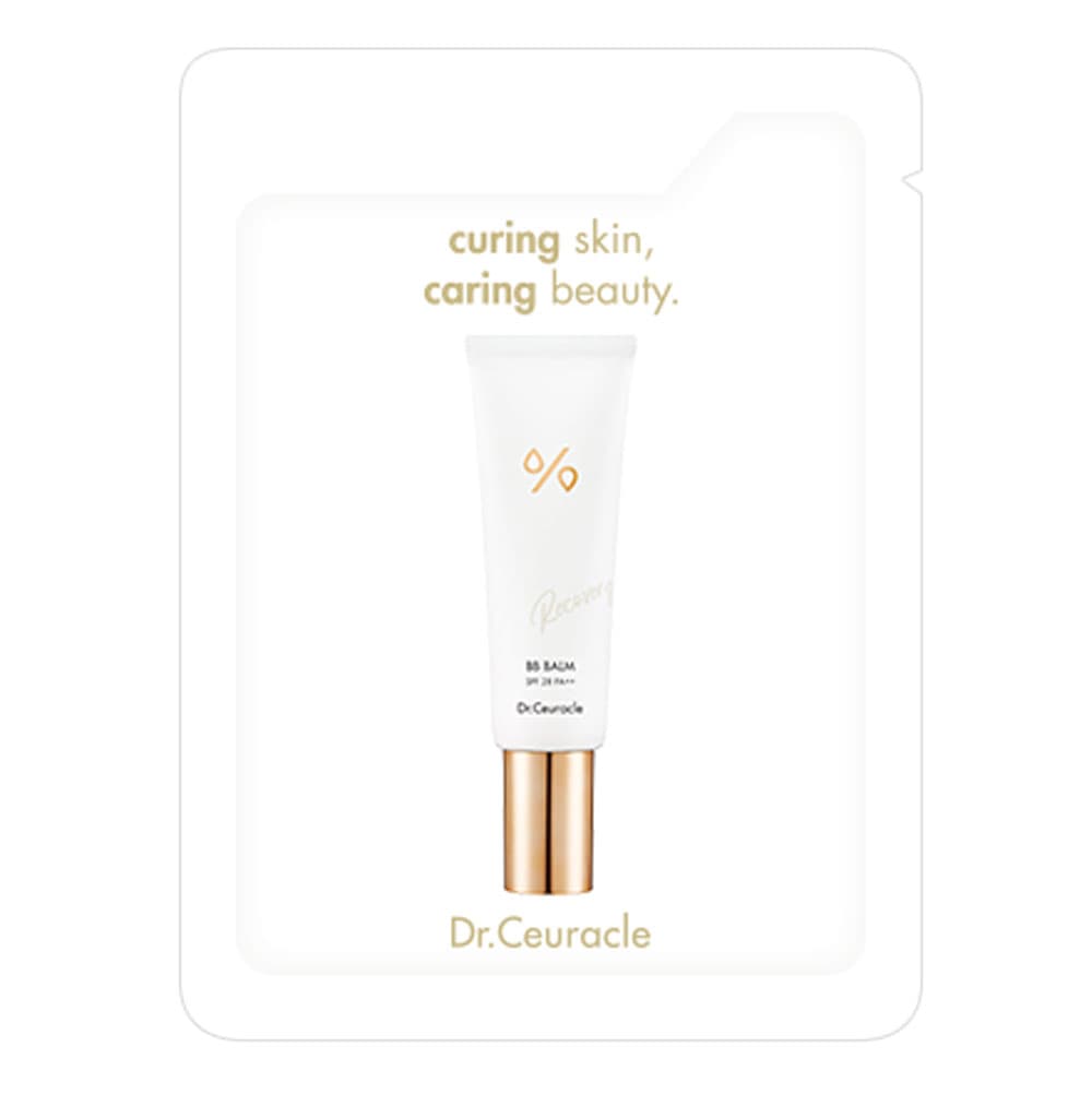 Стійкий BB крем-бальзам з матовим фінішем Dr.Ceuracle Recovery BB Balm SPF28 PA++ 2 г Саше (Тестер)