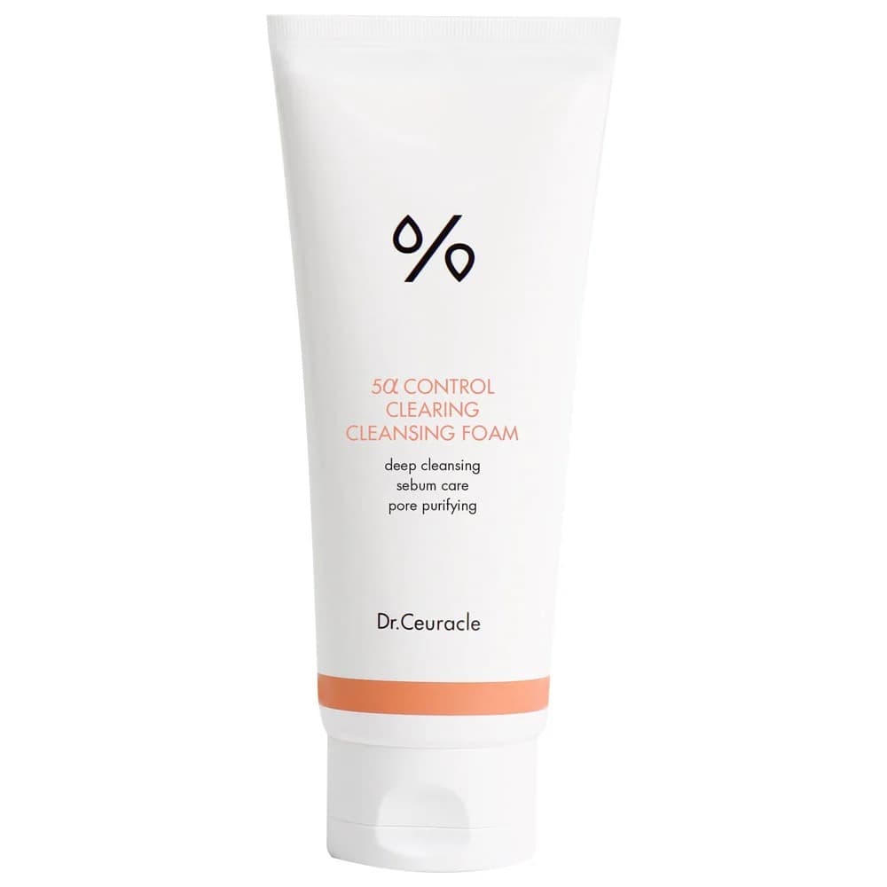 Себорегулювальна очищувальна пінка “5-альфа контроль” Dr.Ceuracle 5α Control Clearing Cleansing Foam 200 мл
