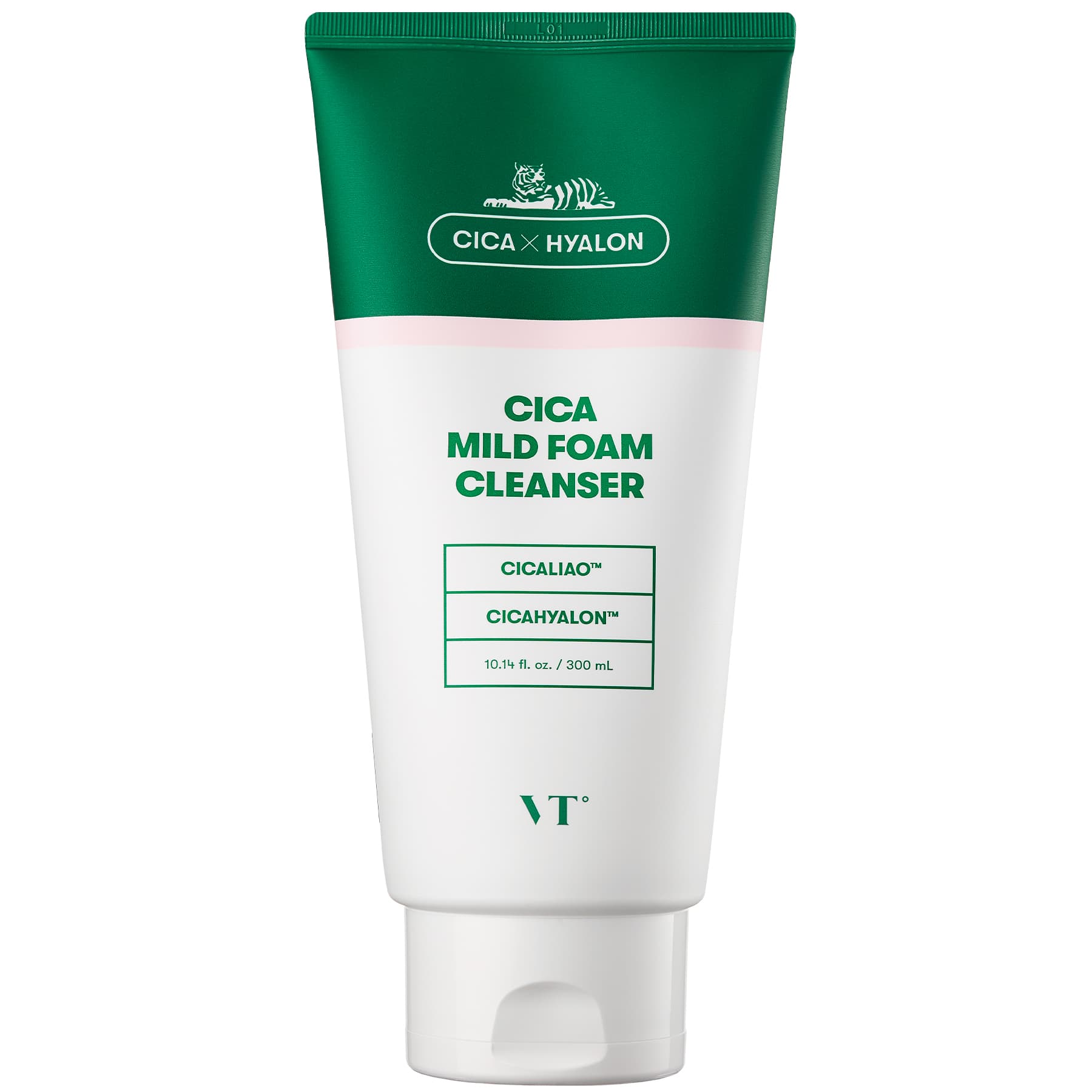 М'яка заспокійлива пінка для вмивання з центелою VT CICA Mild Foam Cleanser 300 мл