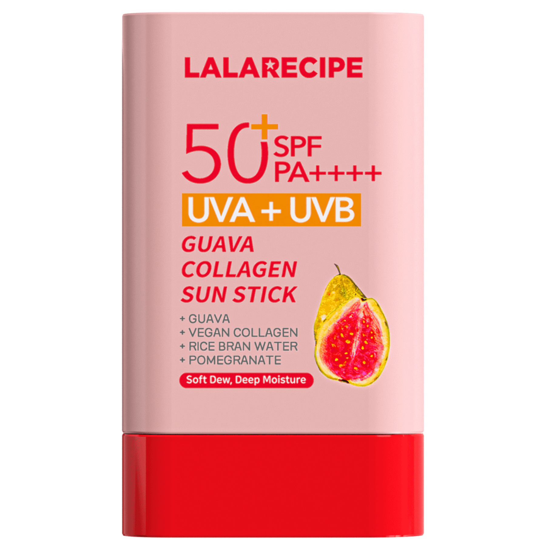 Сонцезахисний стік з екстрактом гуави та колагену LALARECIPE Guava Collagen Sun Stick 20 г