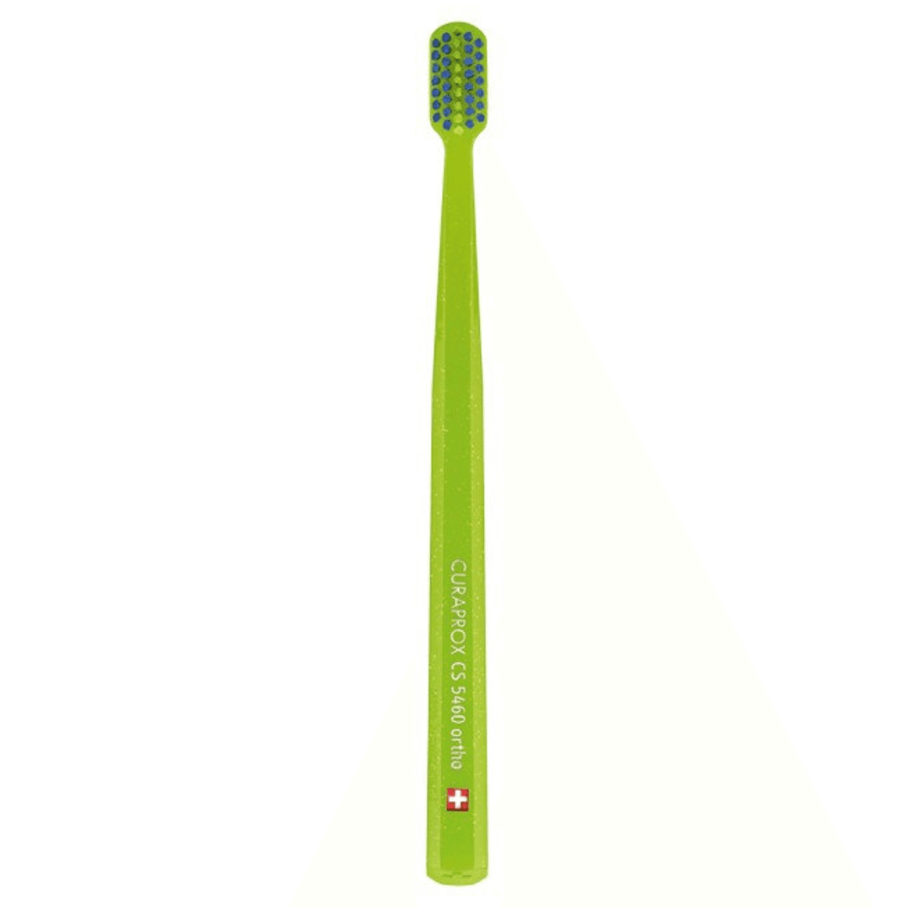 Зубна щітка ортодонтична Curaprox Ortho CS 5460 Ultra Soft Салатовий - синій