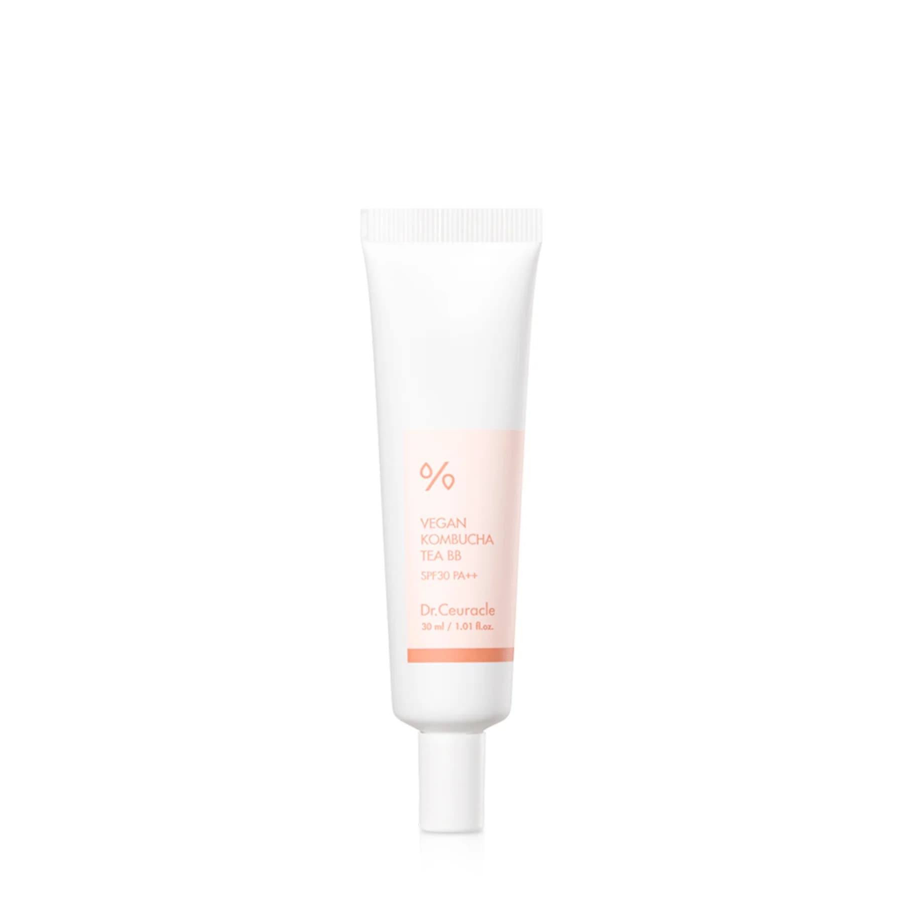 Веганський тональний BB-крем з екстрактом комбучі Dr.Ceuracle Vegan Kombucha Tea BB Cream 30 мл Класичний