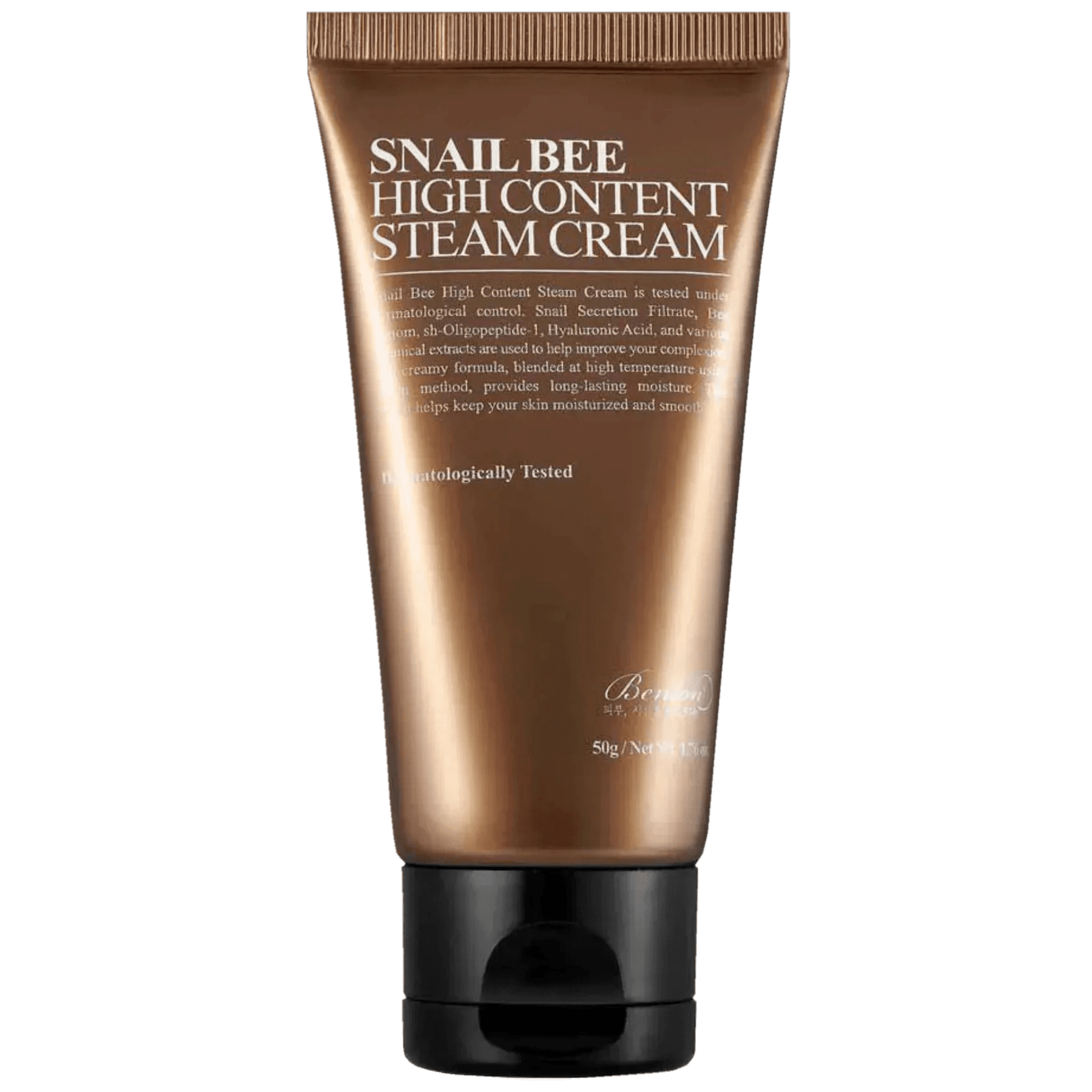 Крем з муцином равлика і бджолиною отрутою Benton Snail Bee High Content Steam Cream 50 г