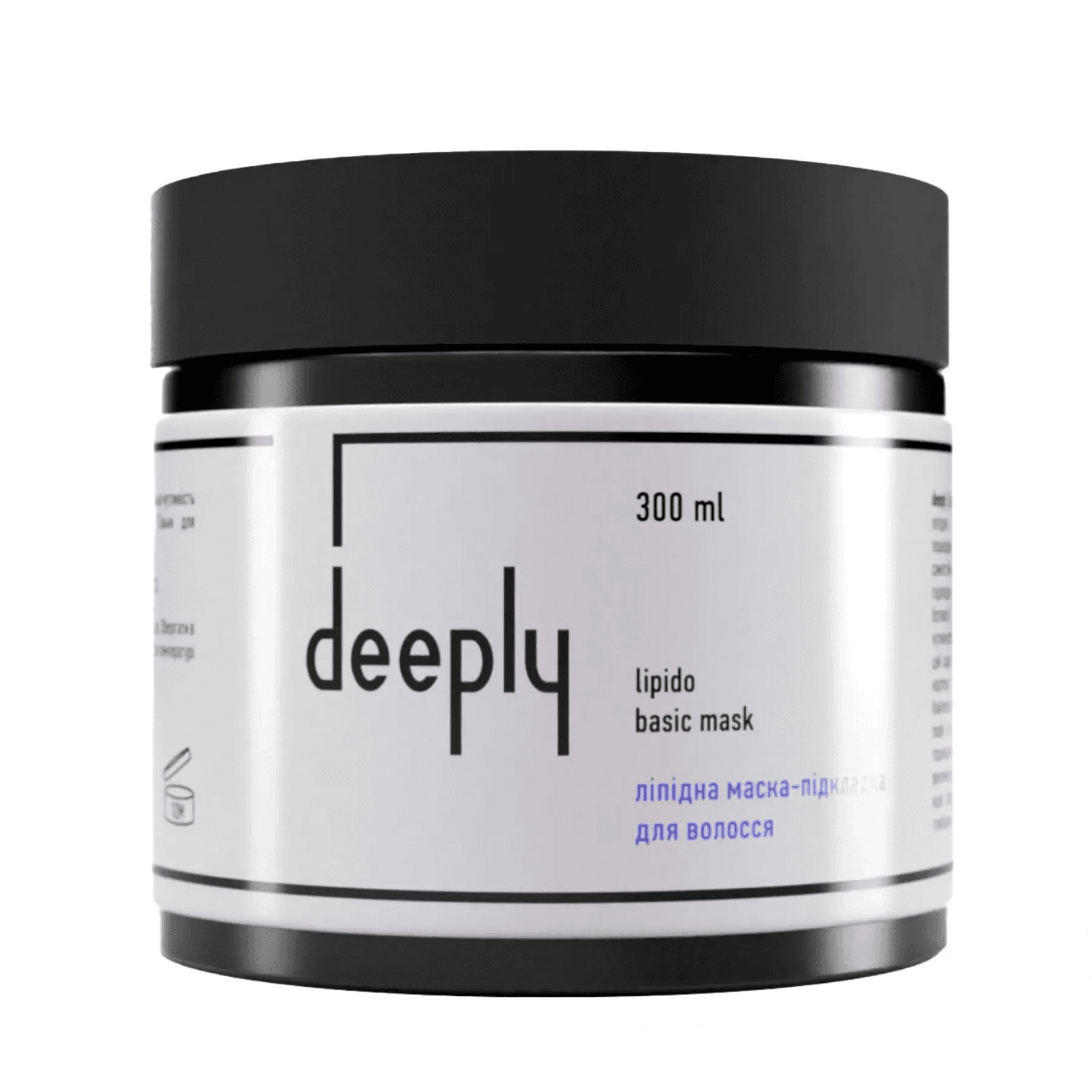 Ліпідна маска-підкладка для волосся Deeply Lipido Basic Mask 300 мл