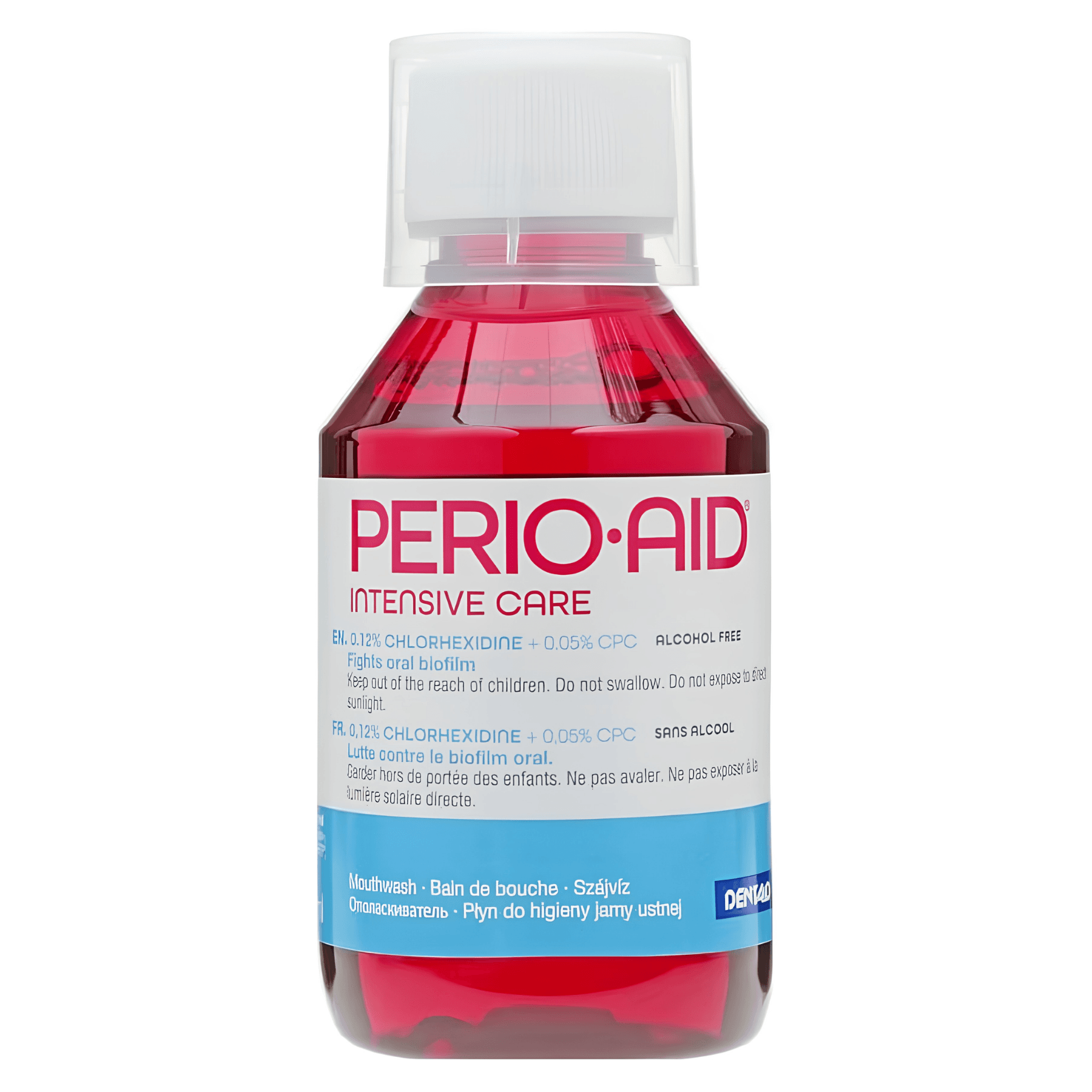 Ополіскувач для ротової порожнини з хлоргексидином Dentaid Perio-Aid Intensive Care 150 мл