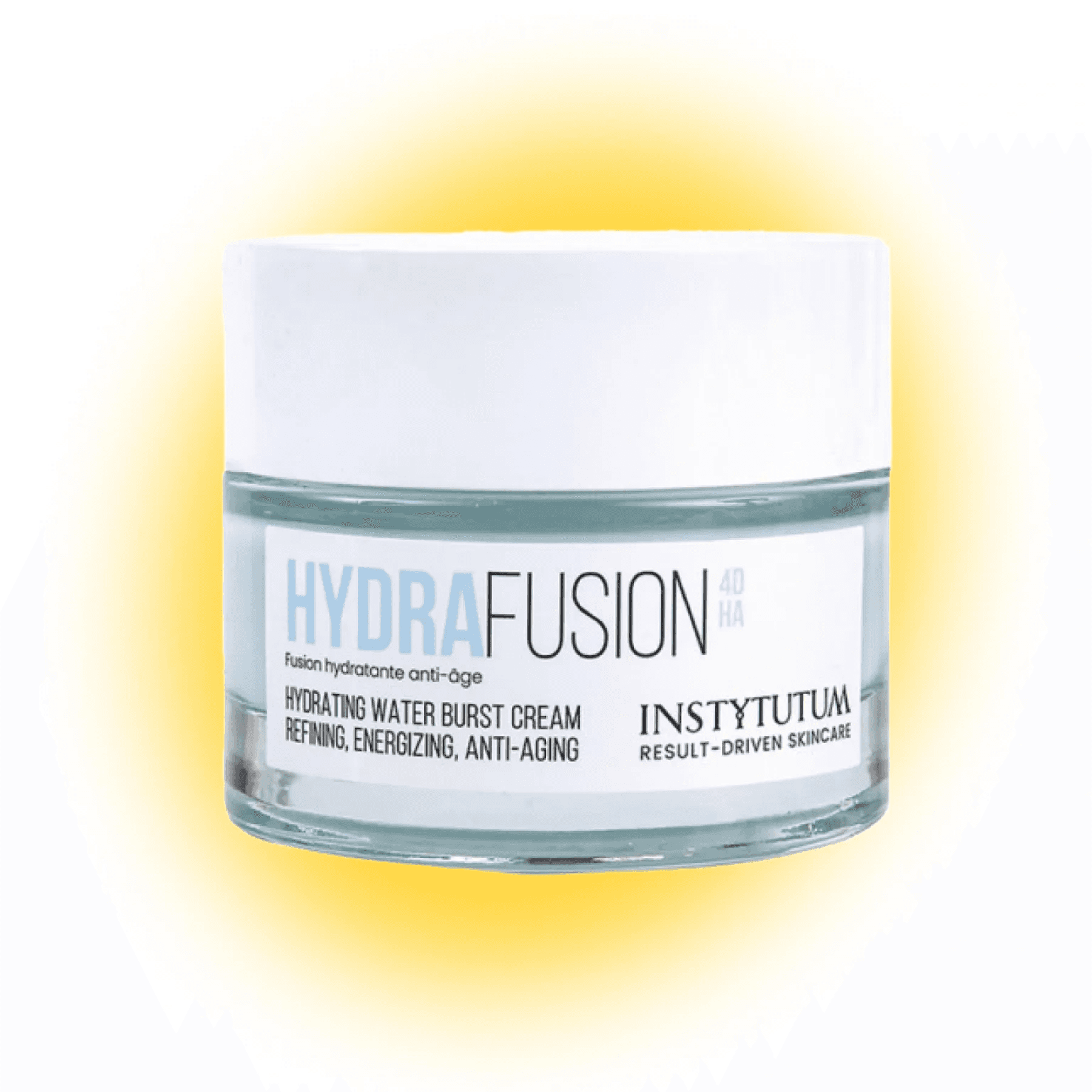Зволожувальний гель-крем з 4 типами гіалуронової кислоти Instytutum HydraFusion 4D Hydrating Water Burst Cream 50 мл, Тестер