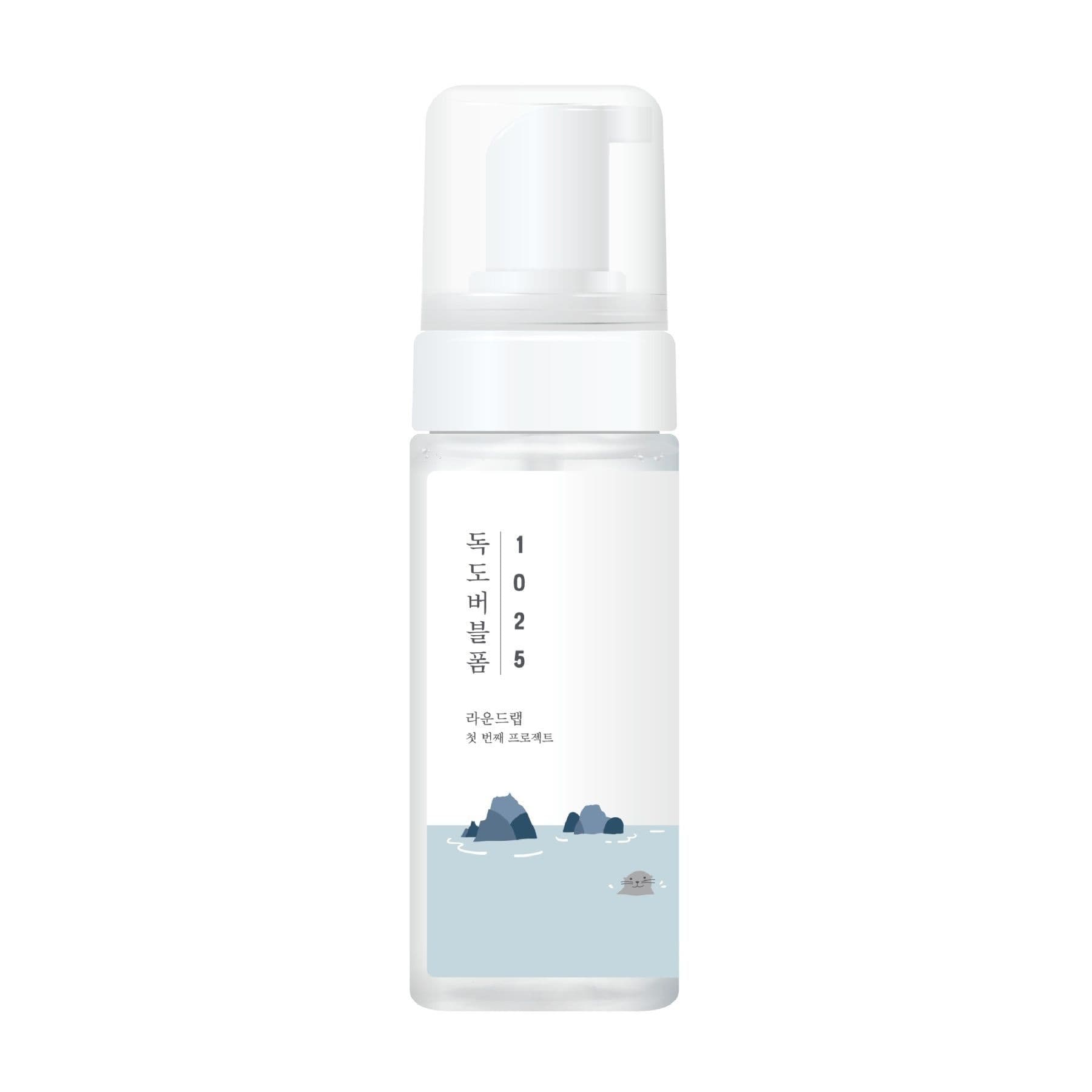 Очищувальна пінка для проблемної шкіри ROUND LAB 1025 Dokdo Bubble Foam 150 мл