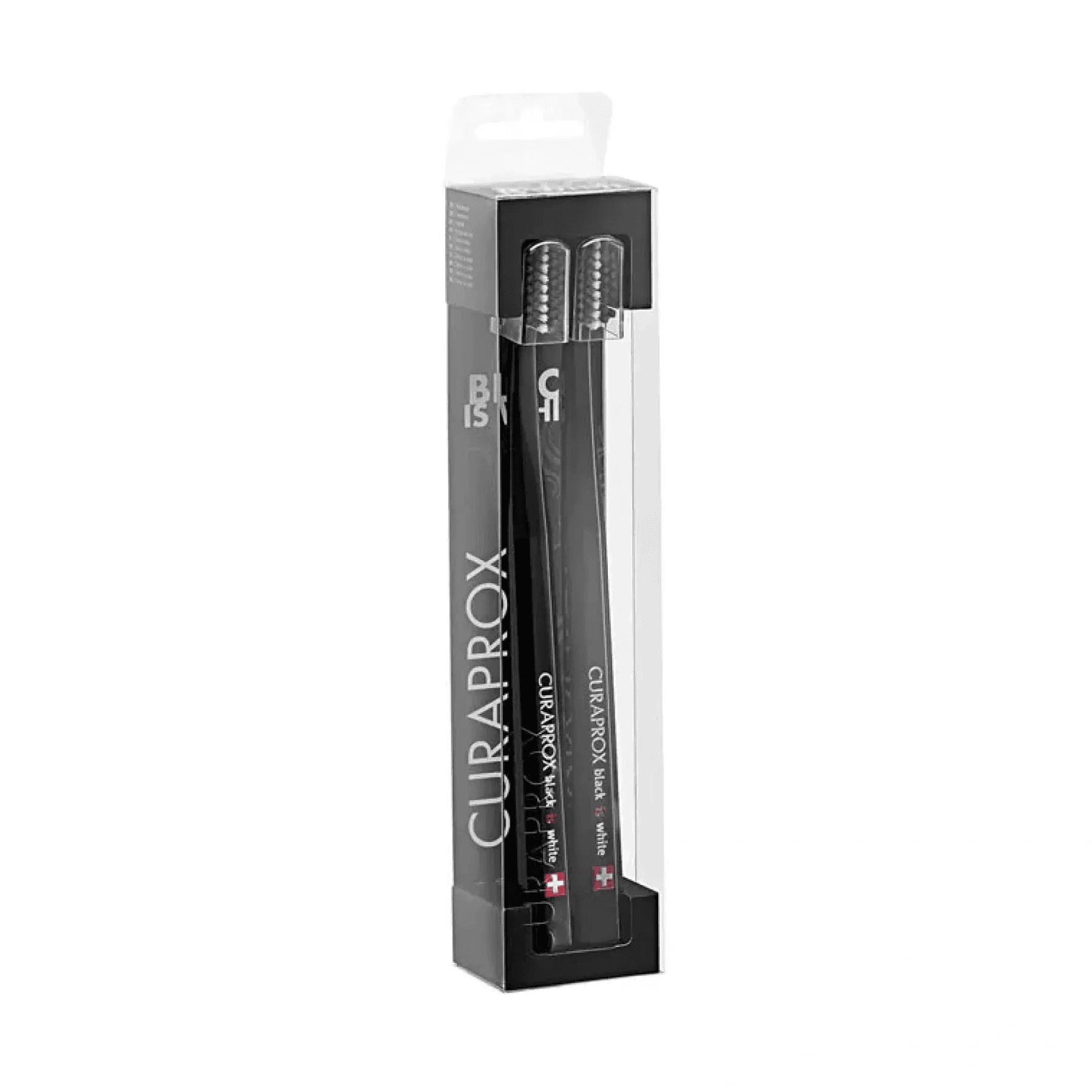 Набір зубних щіток Curaprox Ultra Soft Black Is White Duo 2 в 1