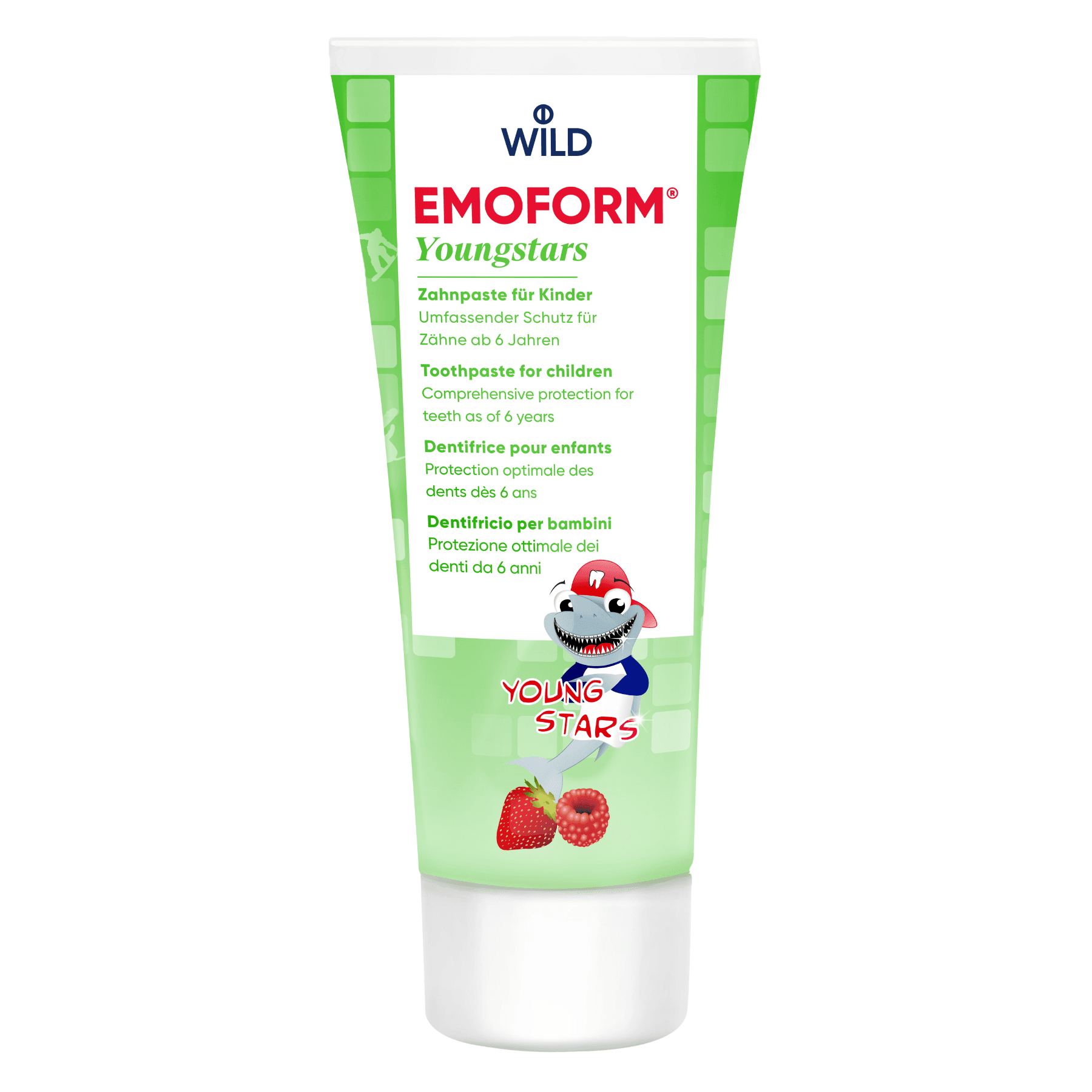 Зубна паста для дітей 6-12 років Dr.Wild Emoform Youngstars 75 мл