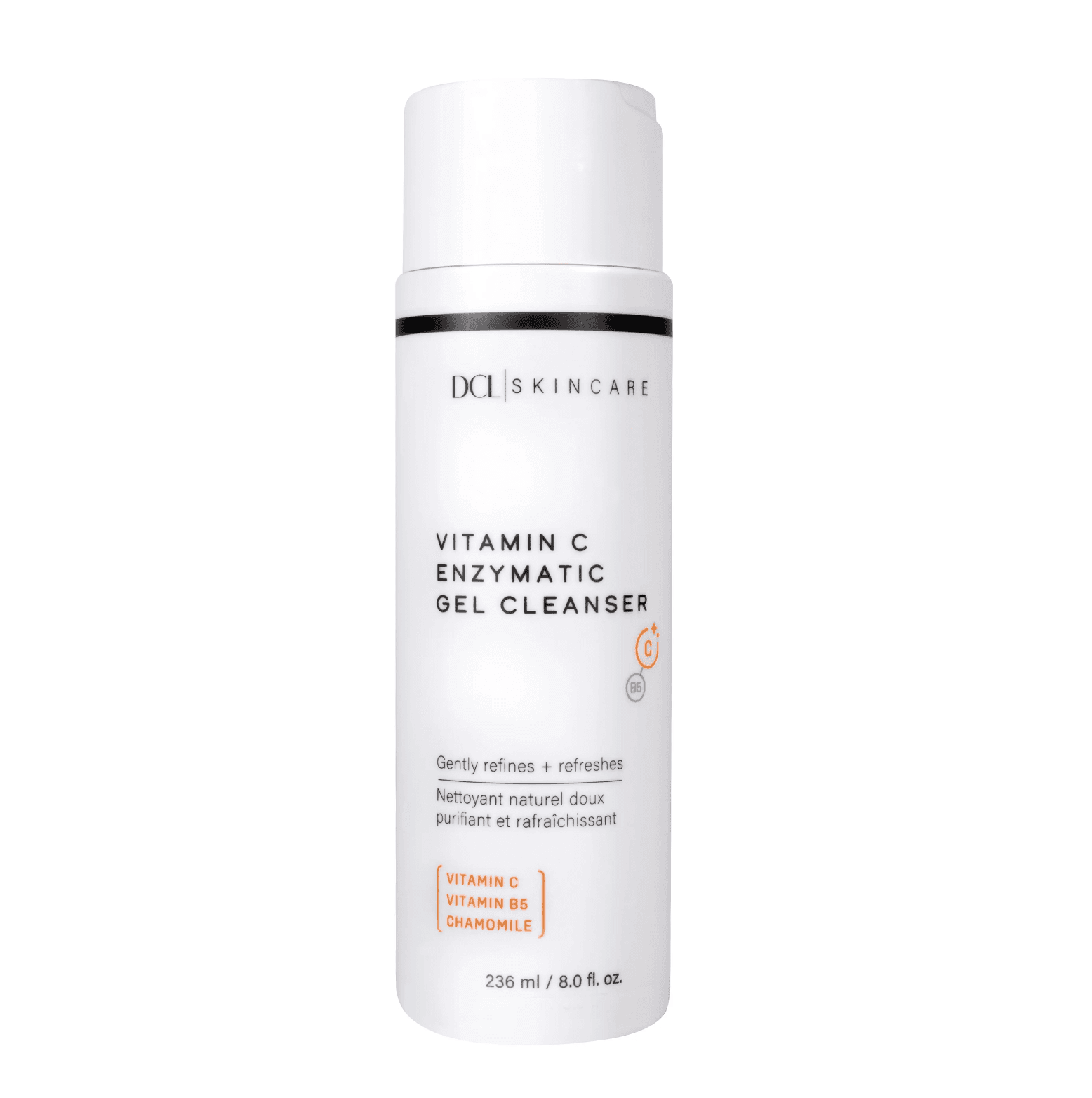 Ензимний гелевий очисник для всіх типів шкіри DCL Vitamin C Enzymatic Gel Cleanser 236 мл