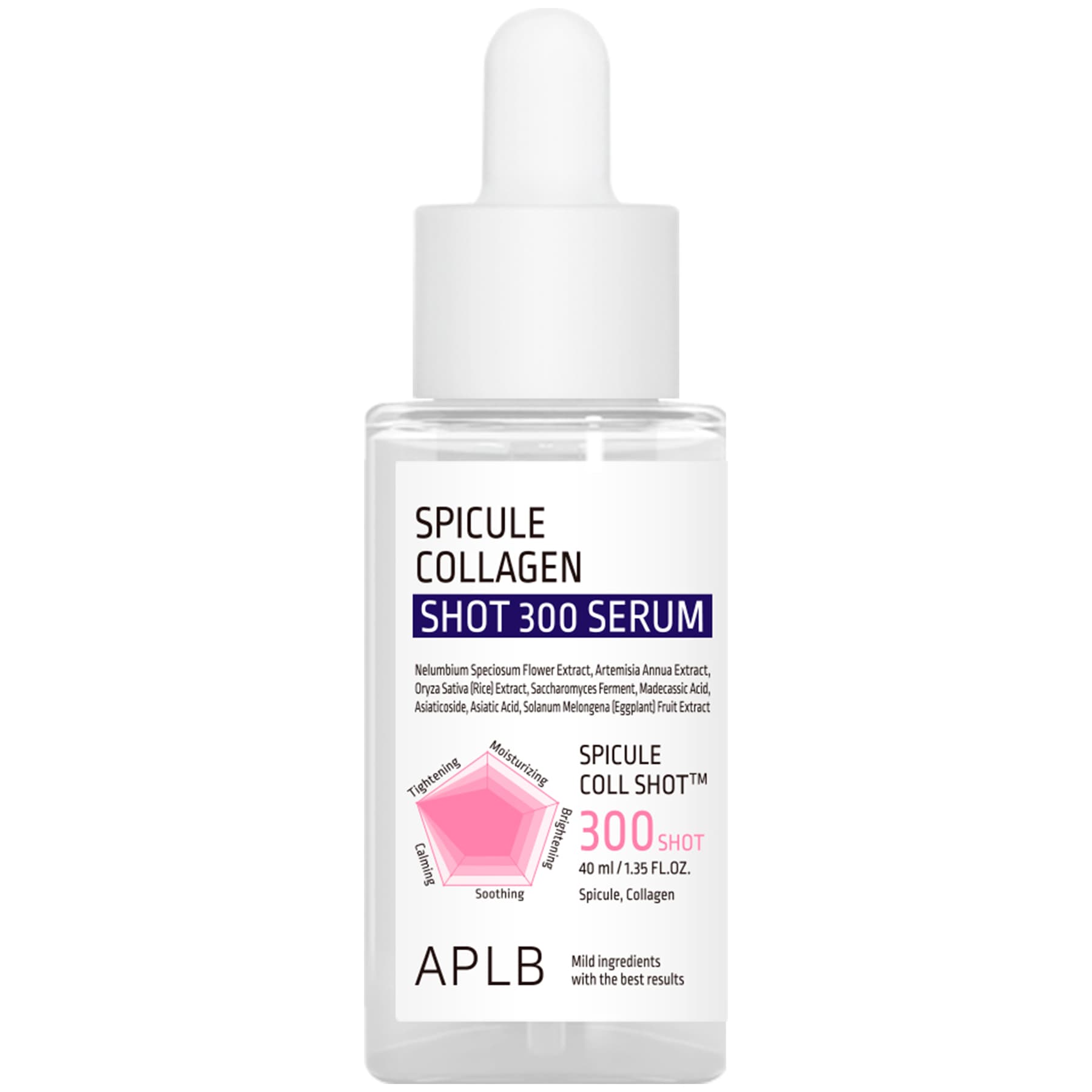 Сироватка для зміцнення шкіри зі спікулами та колагеном APLB Spicule Collagen Shot 300 Serum 40 мл
