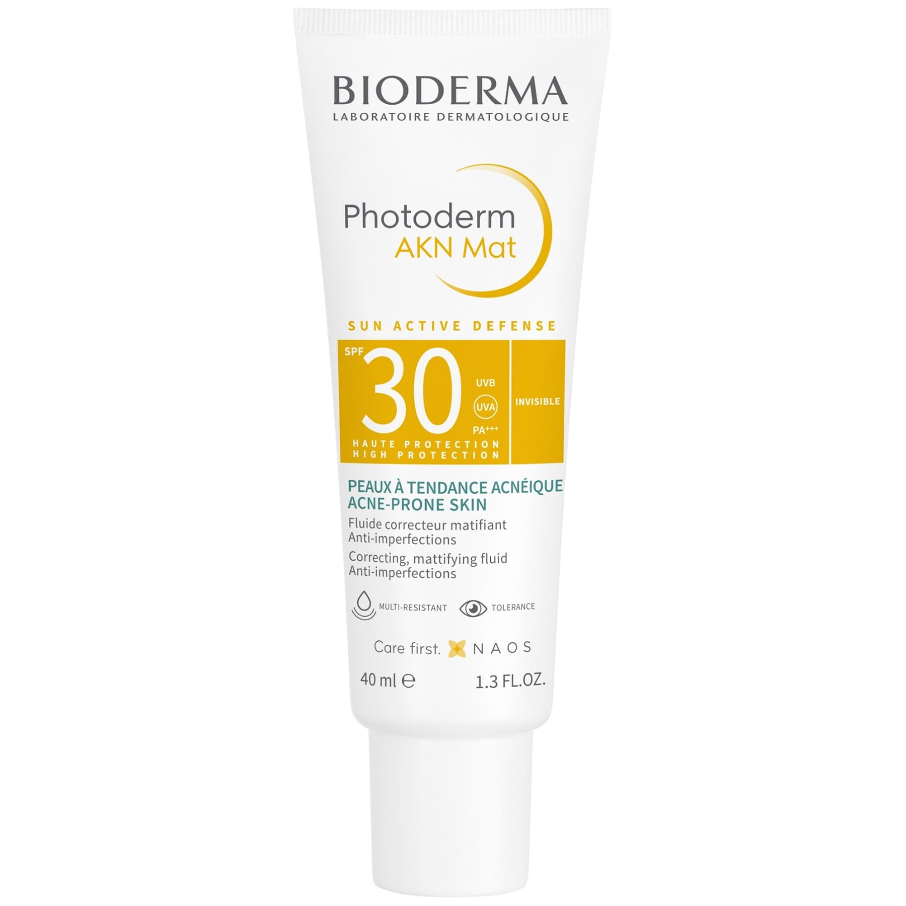 Матувальний флюїд для обличчя Bioderma pHotoderm AKN Mat Correcting, Mattifying Fluid SPF30 40 мл