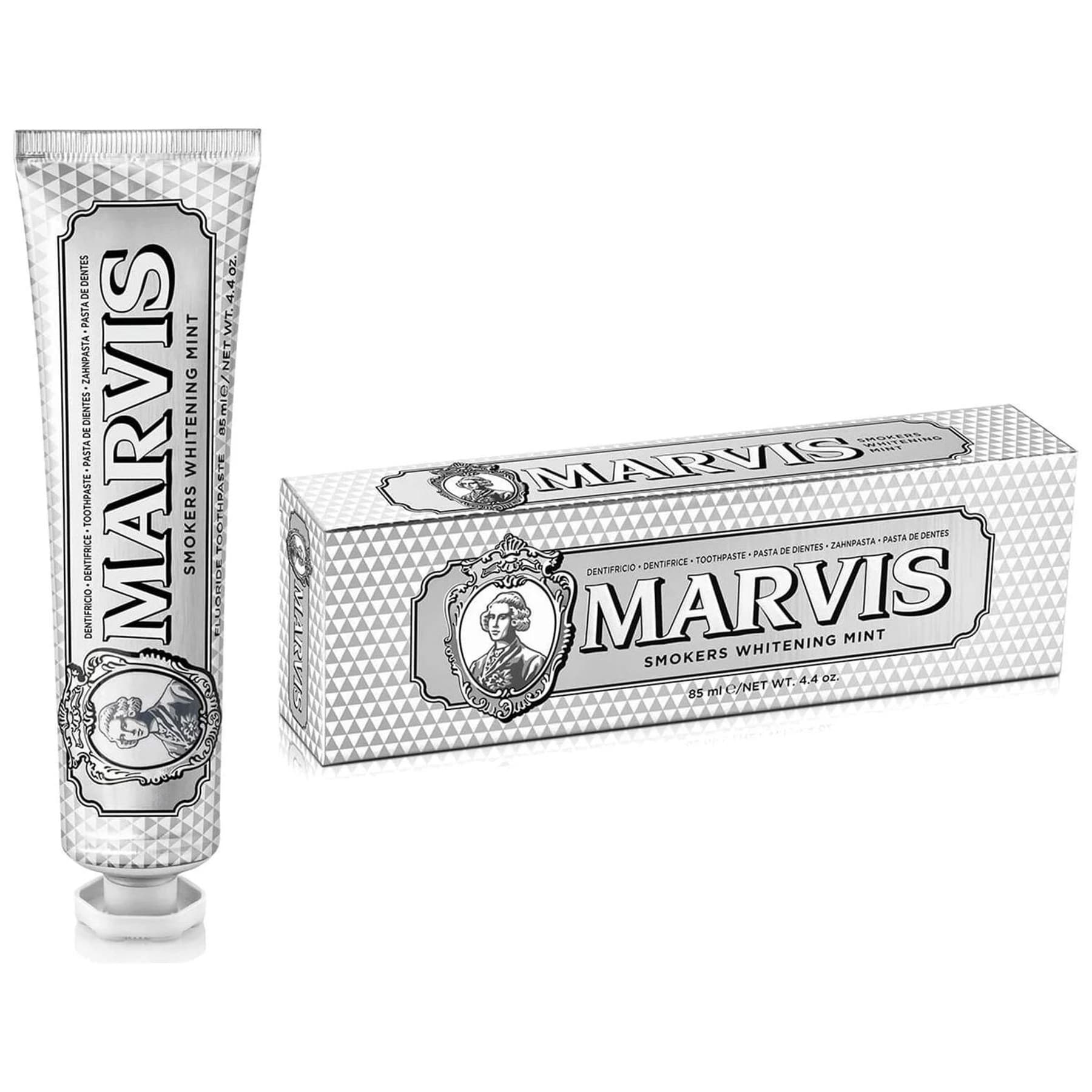 Зубна паста відбілювальна для курців Marvis Smokers Whitening Mint 85 мл