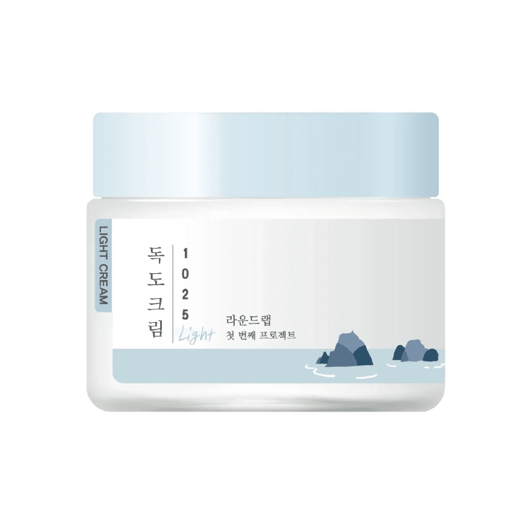 Легкий зволожувальний крем з морською водою ROUND LAB 1025 Dokdo Light Cream 80 мл