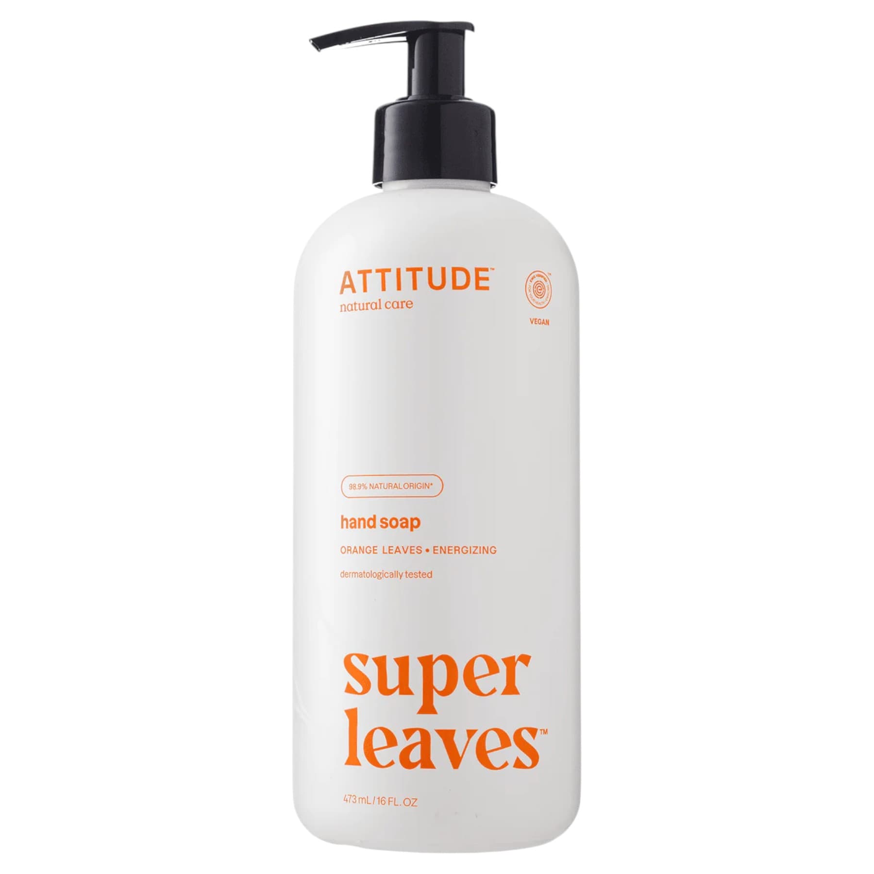 Рідке мило для рук "Листя апельсина" Attitude Super Leaves 473 мл