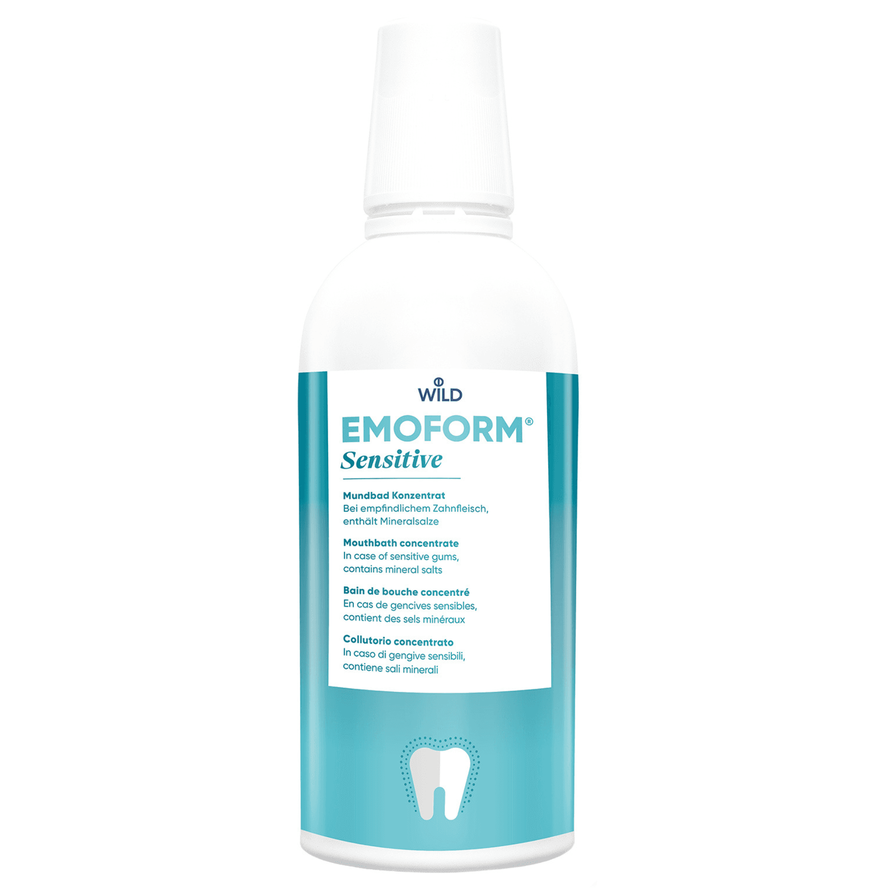 Ополіскувач для чутливих зубів порожнини рота Dr.Wild Emoform Sensitive 500 мл