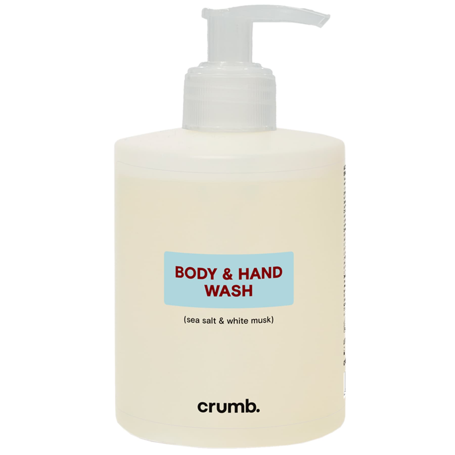 Гель для душу з ароматом морської солі та білого мускусу CRUMB Body Wash Sea Salt & White Musk 300 мл