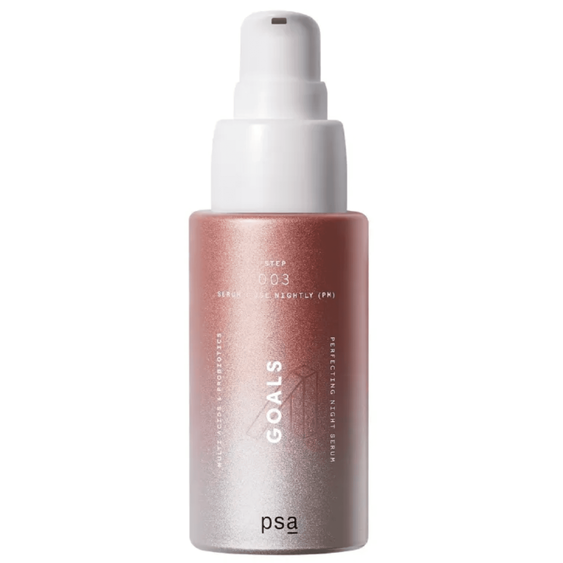 Сироватка нічна антиоксидантна PSA Goals Multi Acids & Probiotics Perfecting Night Serum 30 мл