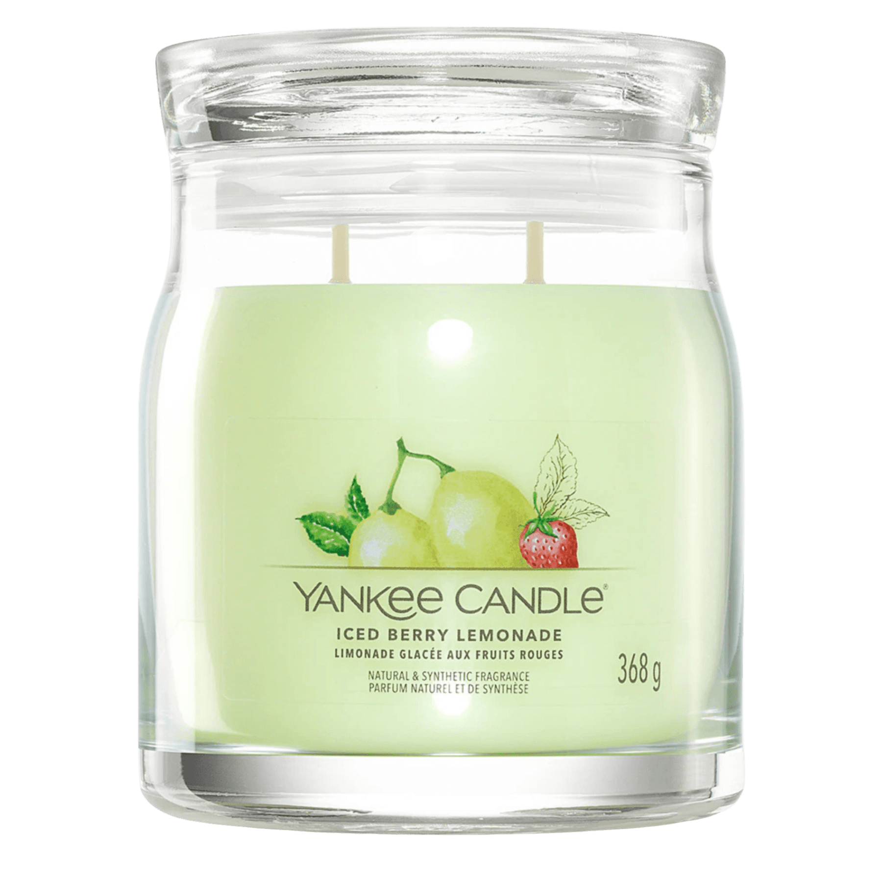 Ароматична свічка "Холодний Ягідний Лимонад" Yankee Candle Iced Berry Lemonade 368 г