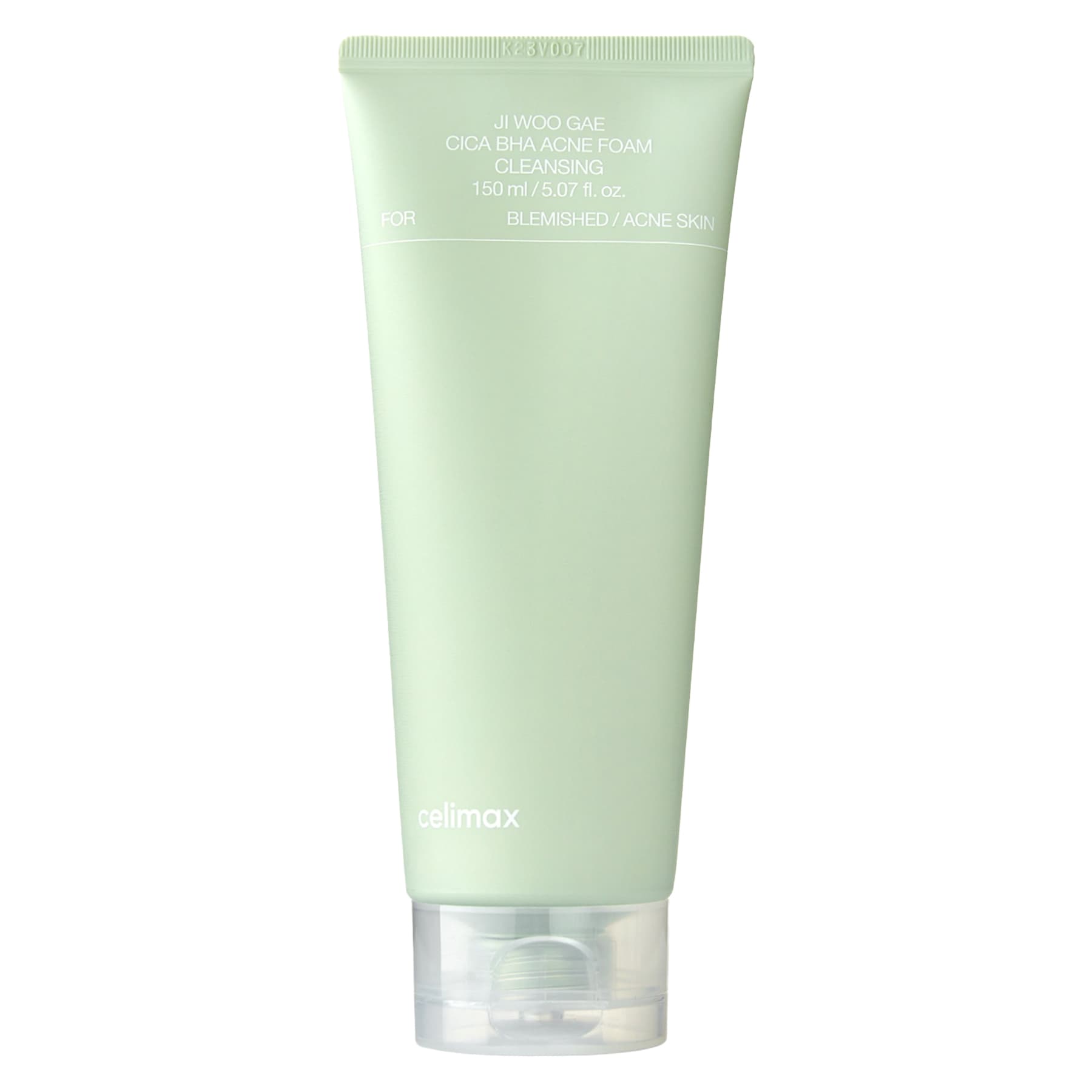 Очищувальна пінка з центелою проти акне та висипань Celimax Ji Woo Gae Cica BHA Acne Foam Cleansing 150 мл