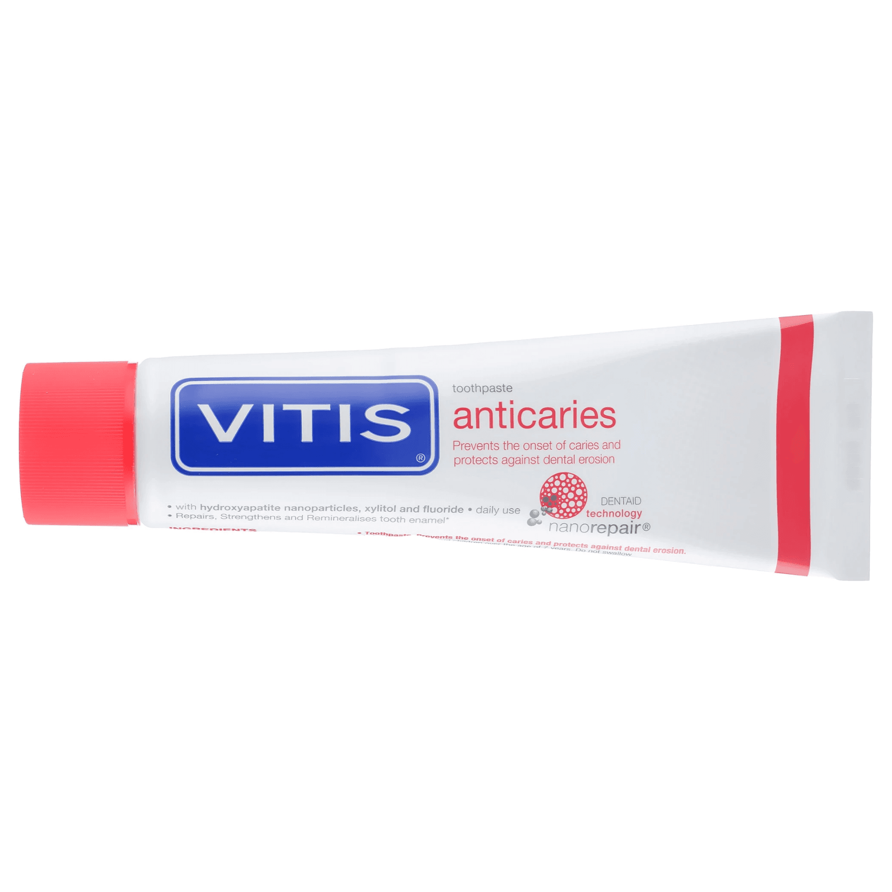 Зубна паста для запобігання карієсу Dentaid Vitis Anticaries 100 мл