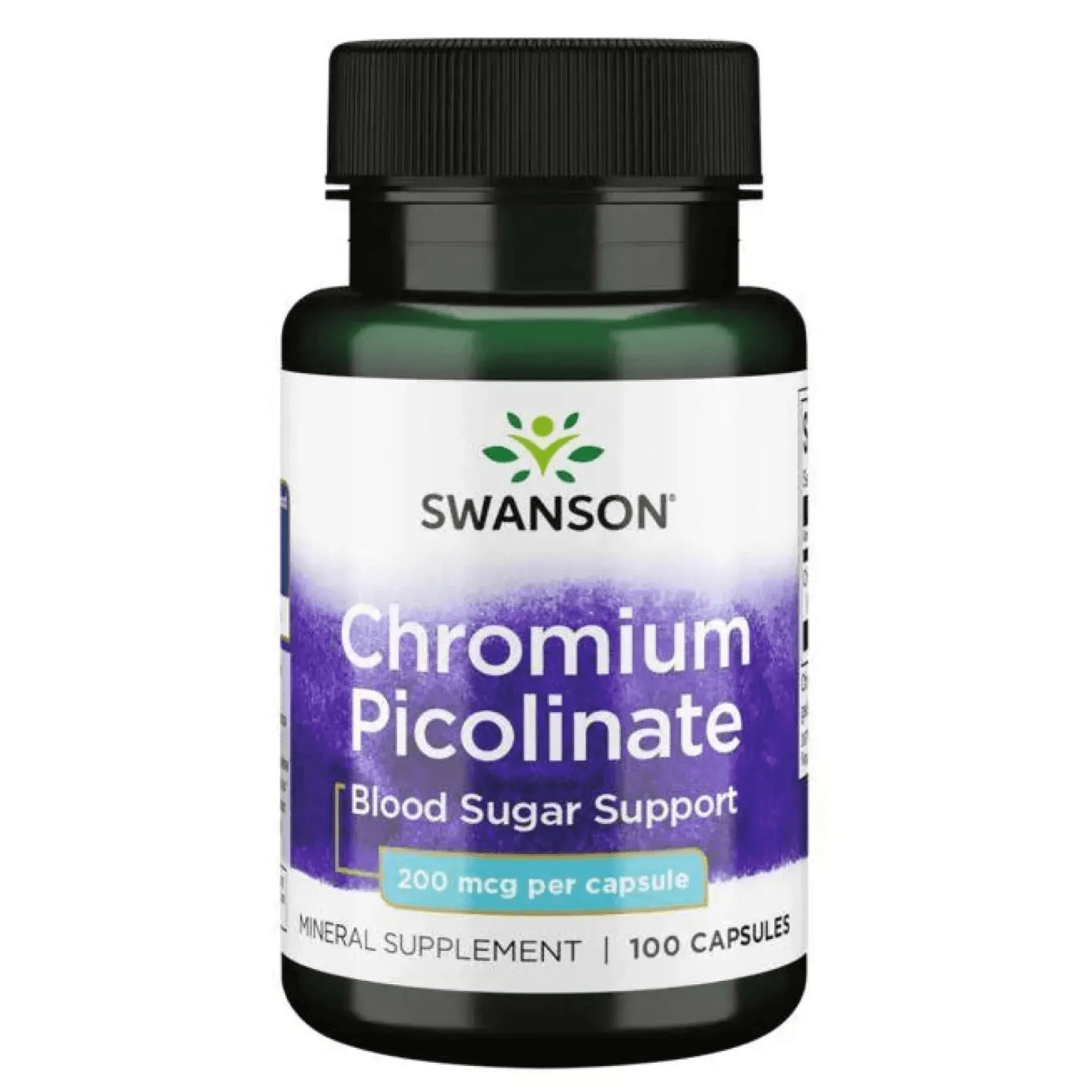 Хром піколінат 200 мкг Swanson Chromium Picolinate 200mcg 100 шт