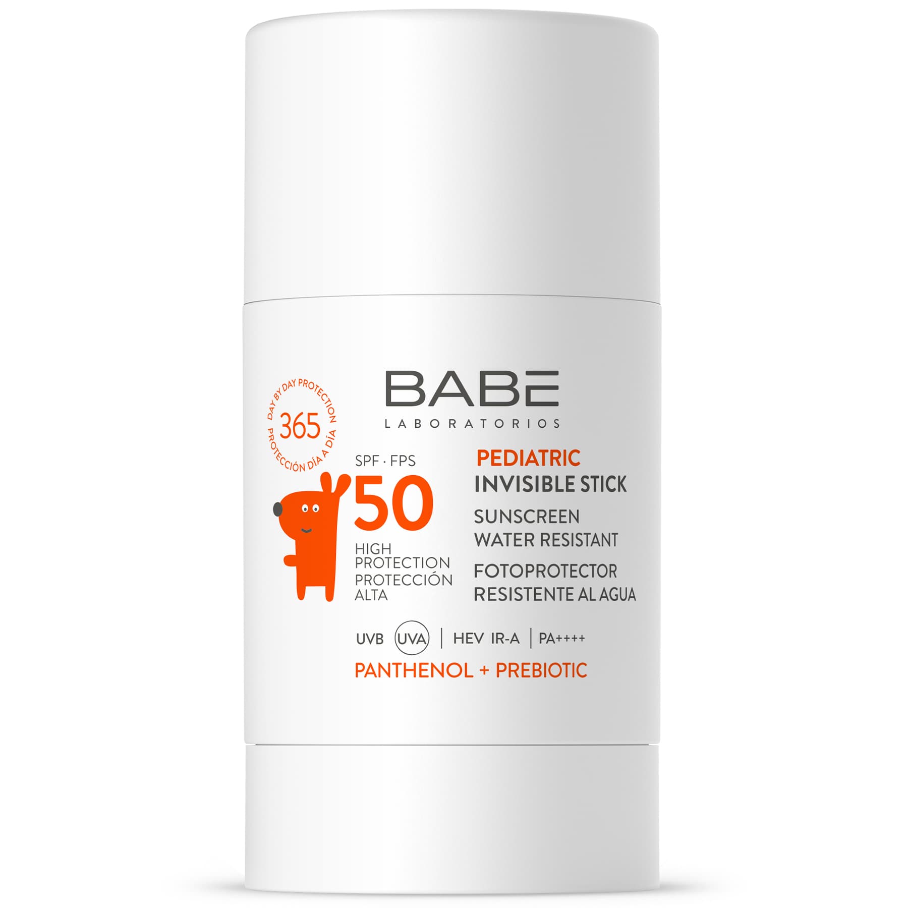 Дитячий сонцезахисний невидимий стік SPF50 з пантенолом і пребіотиком BABE Laboratorios PEDIATRIC Invisible Stick SPF50 30 г