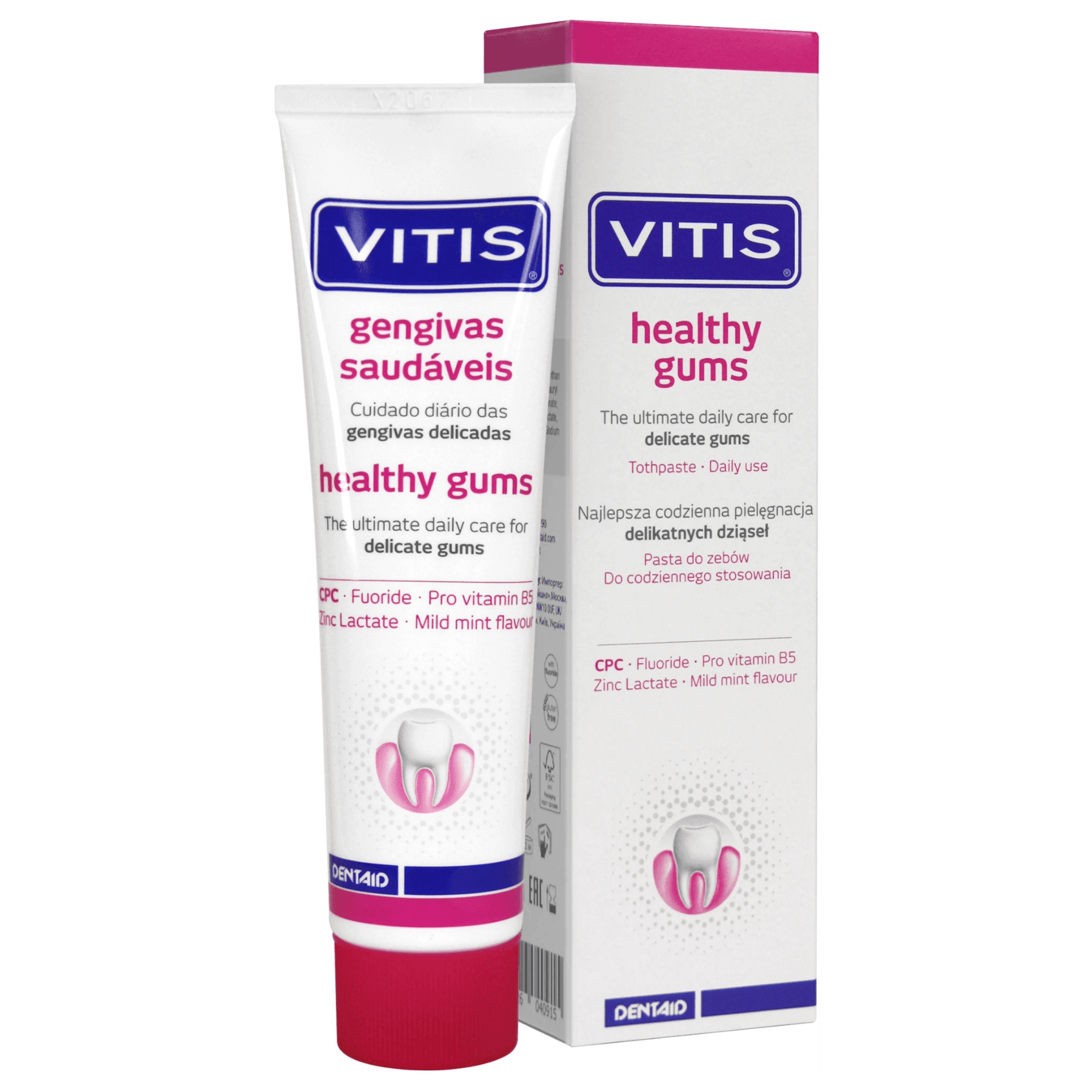 Зубна паста Dentaid Vitis Healthy Gums 100 мл