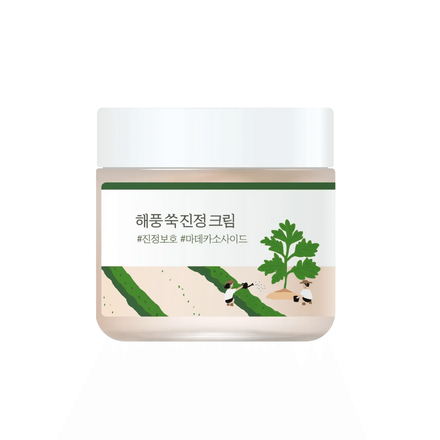 Заспокійливий крем з морським полином ROUND LAB Mugwort Calming Cream 80 мл