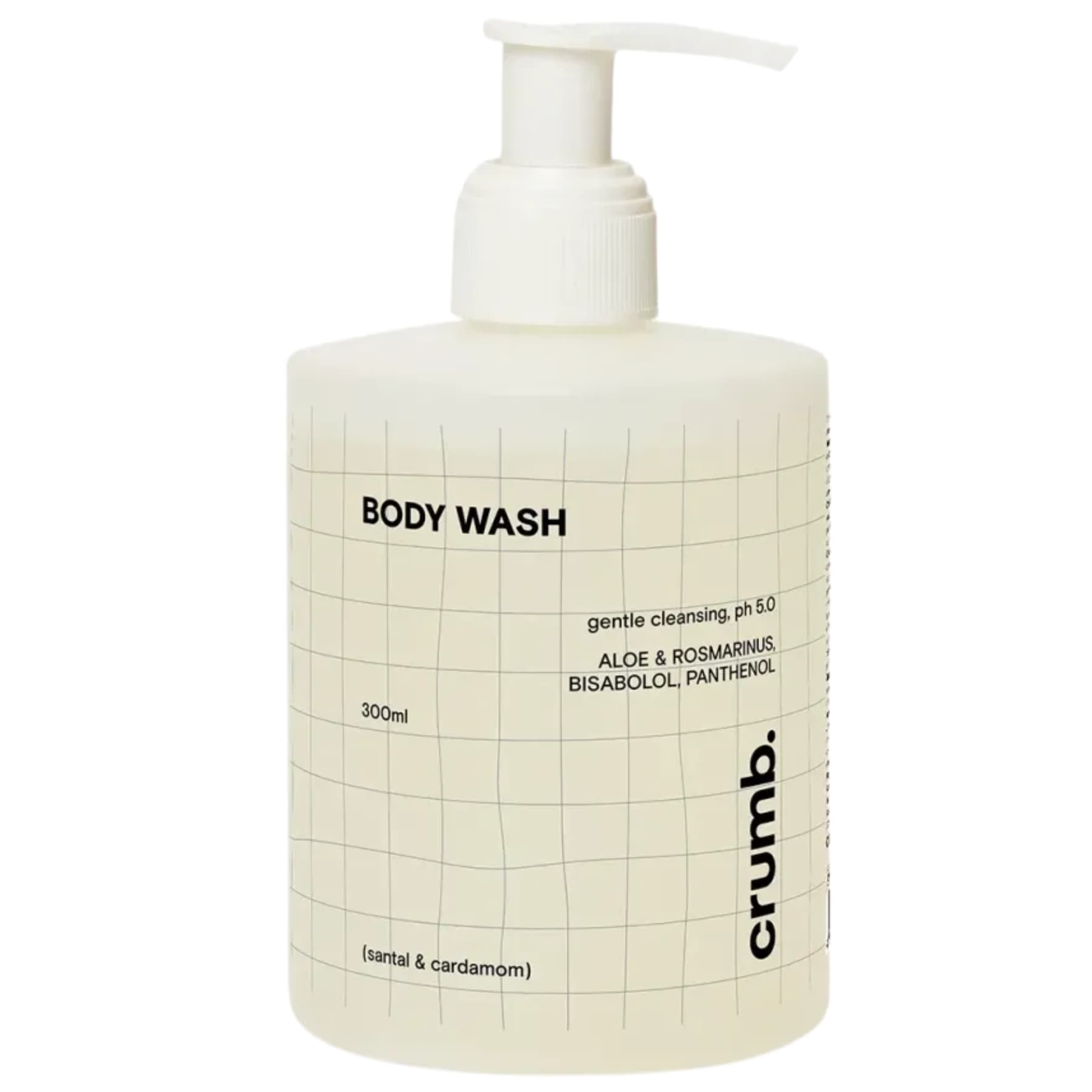 Гель для душу з ароматом сандалу та кардамону CRUMB Body Wash Santal & Cardamom 300 мл