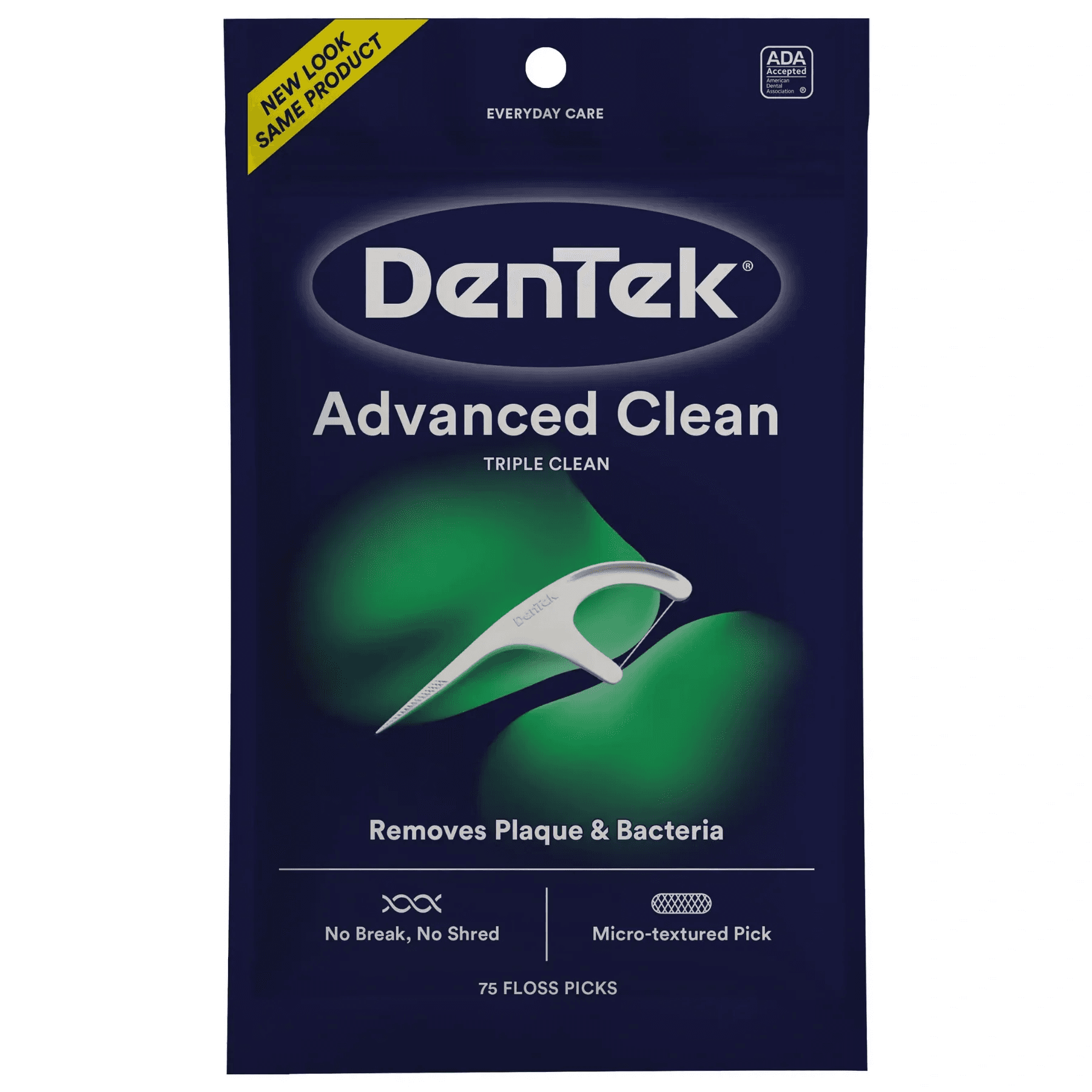 Флос-зубочистки "Потрійне очищення" DenTek Triple Clean 75 шт