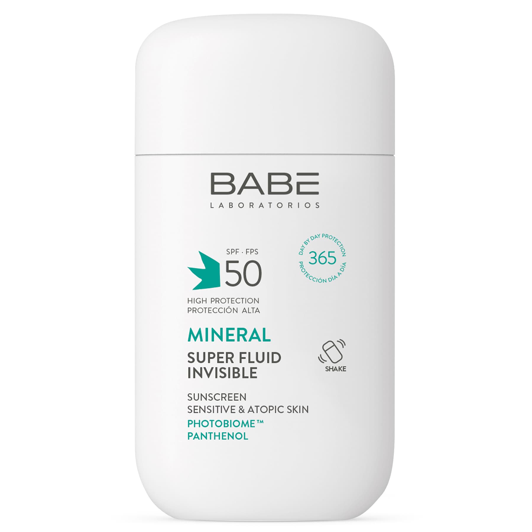 Сонцезахисний мінеральний флюїд з фізичними фільтрами SPF50 BABE Laboratorios Mineral Super Fluid SPF50 50 мл