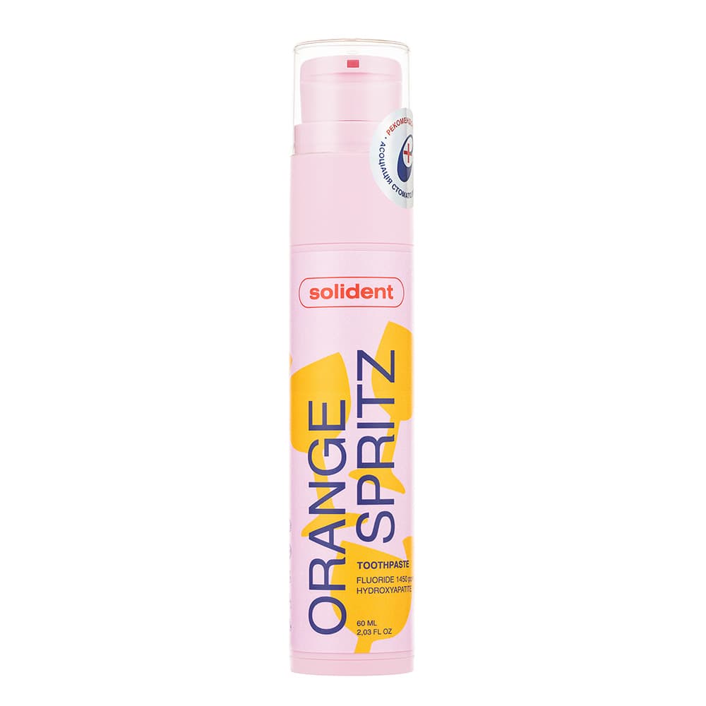 Зубна паста Solident Orange Spritz 60 мл