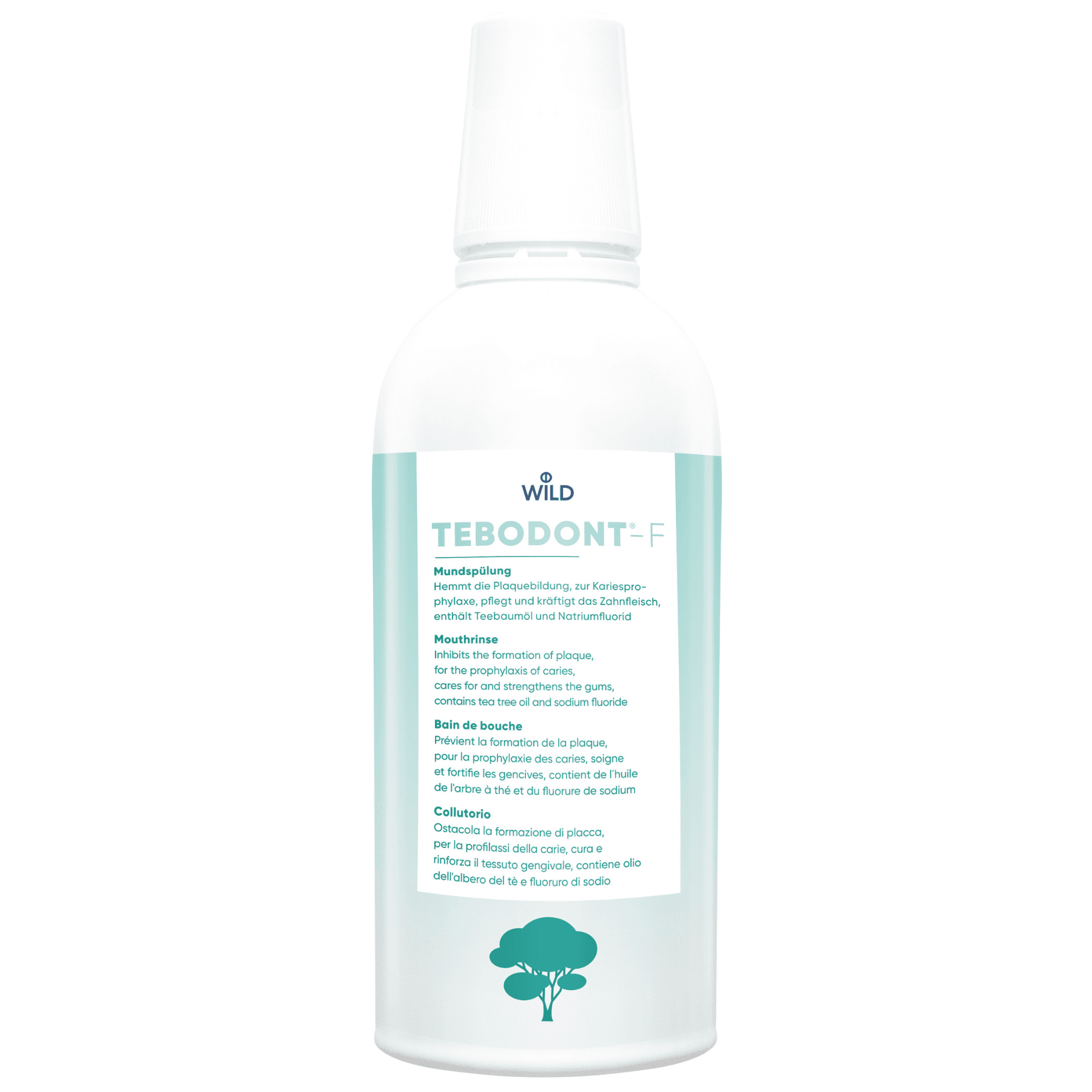 Ополіскувач для ротової порожнини Dr.Wild Tebodont-F 500 мл