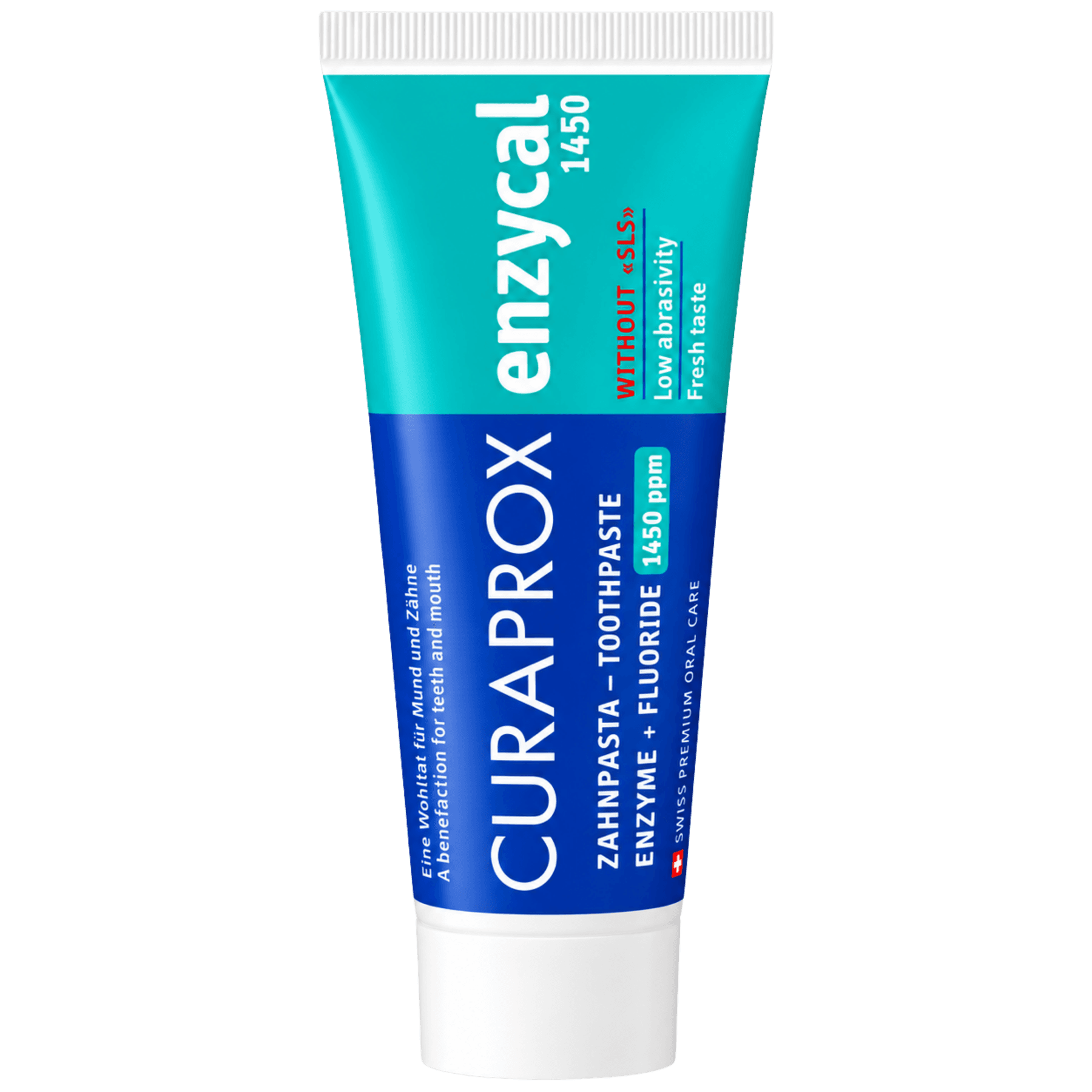 Зубна паста Curaprox Enzycal 1450 ppm 75 мл