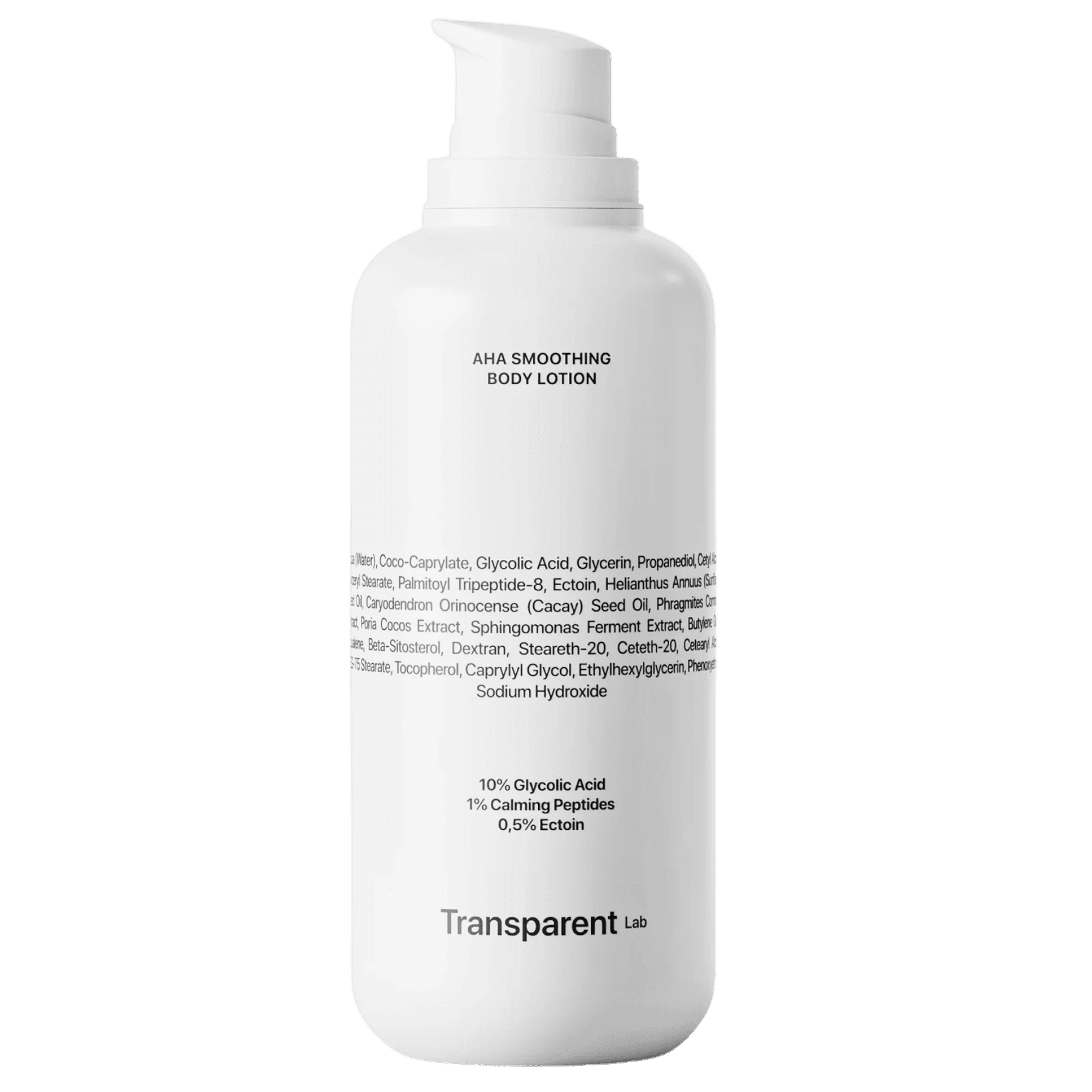 Розгладжувальний лосьйон для тіла АНА Transparent Lab AHA Smoothing Body Lotion 400 мл