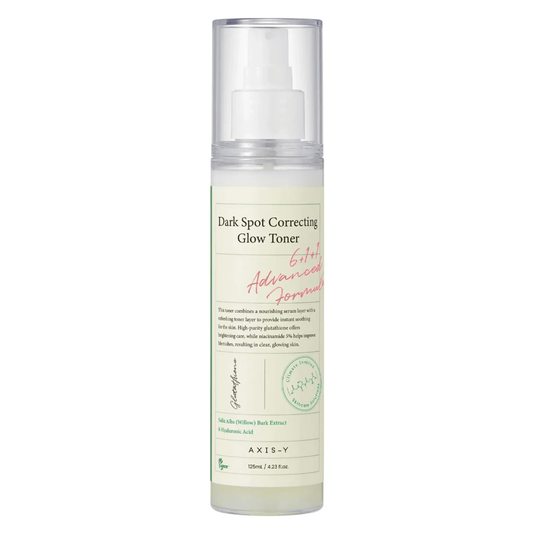 Освітлювальний двофазний тонер AXIS-Y Dark Spot Correcting Glow Toner 125 мл