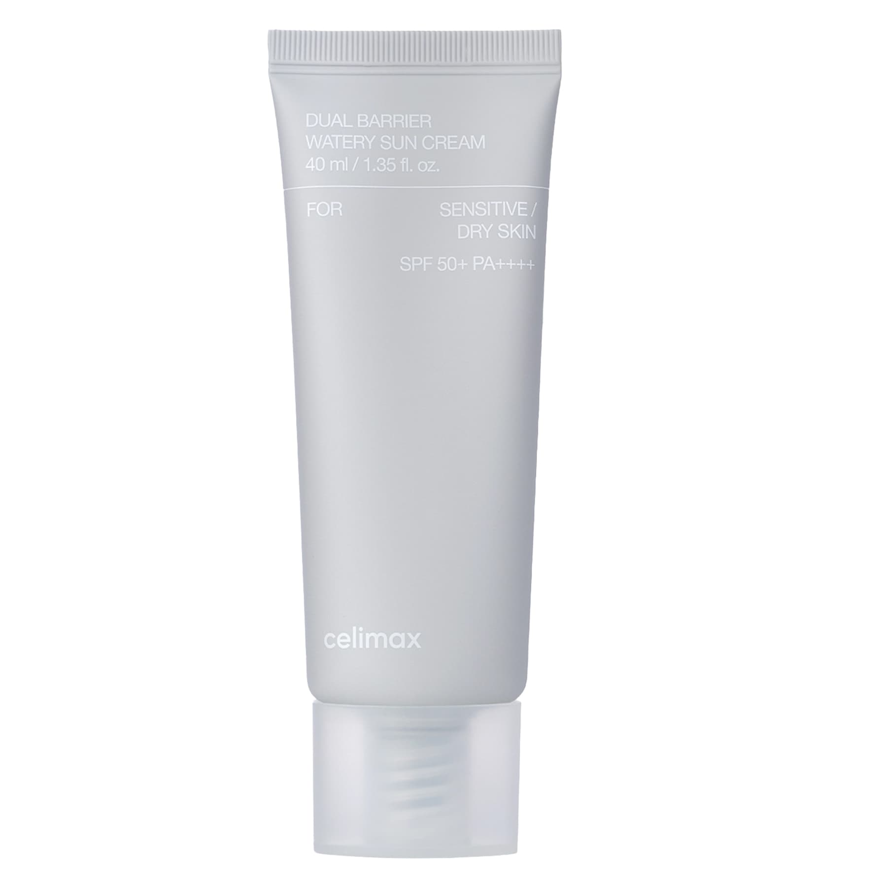 Зволожувальний сонцезахисний крем з церамідами Celimax Dual Barrier Watery Sun Cream SPF50+ PA++++ 40 мл