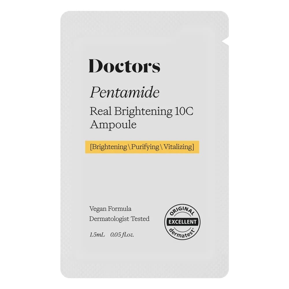 Сироватка для освітлення та рівного тону шкіри Doctors Pentamide Real Brightening 10C Ampoule 50 мл