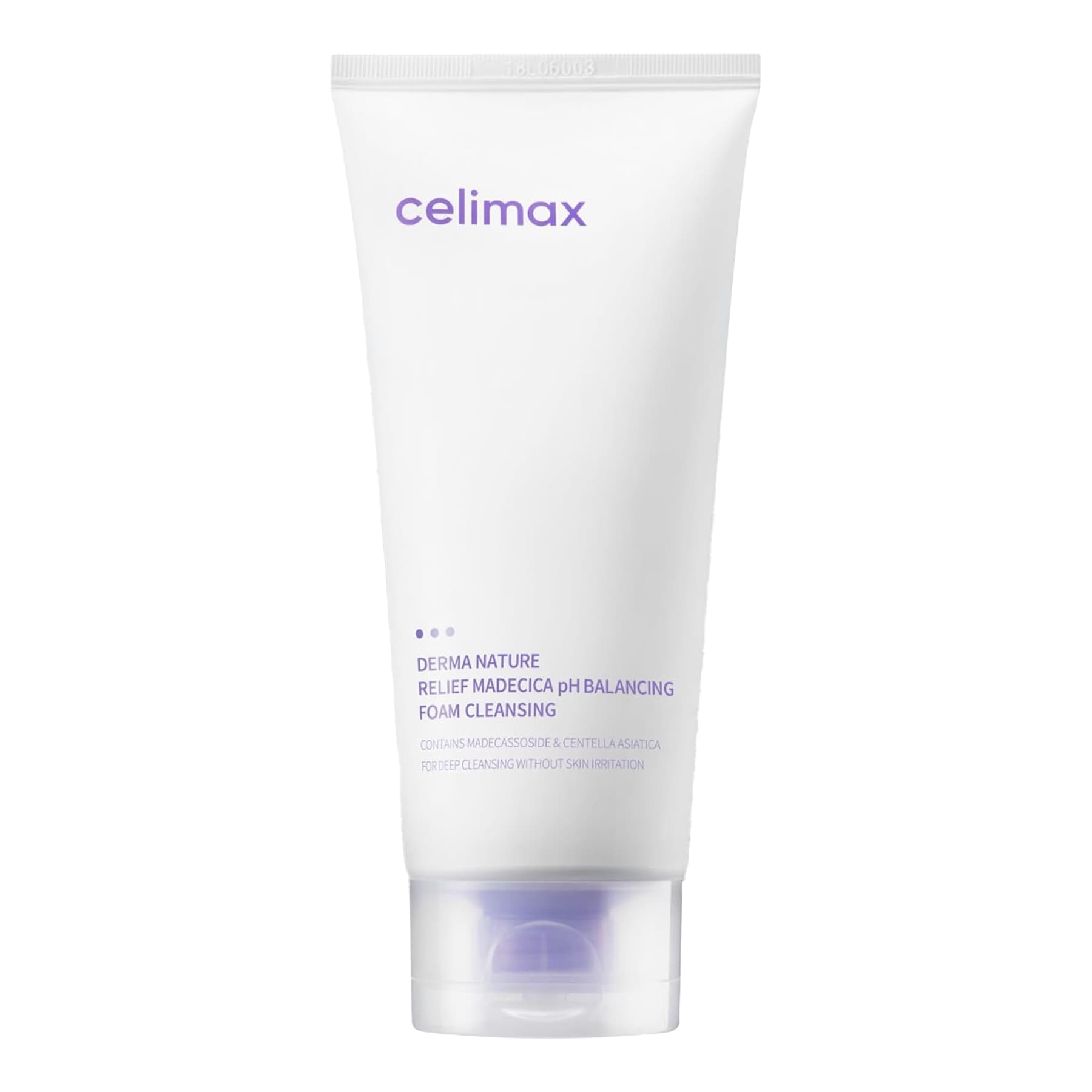 Заспокійлива очищувальна пінка з центелою Celimax Derma Nature Relief Madecica pH Balancing Foam Cleansing 150 мл