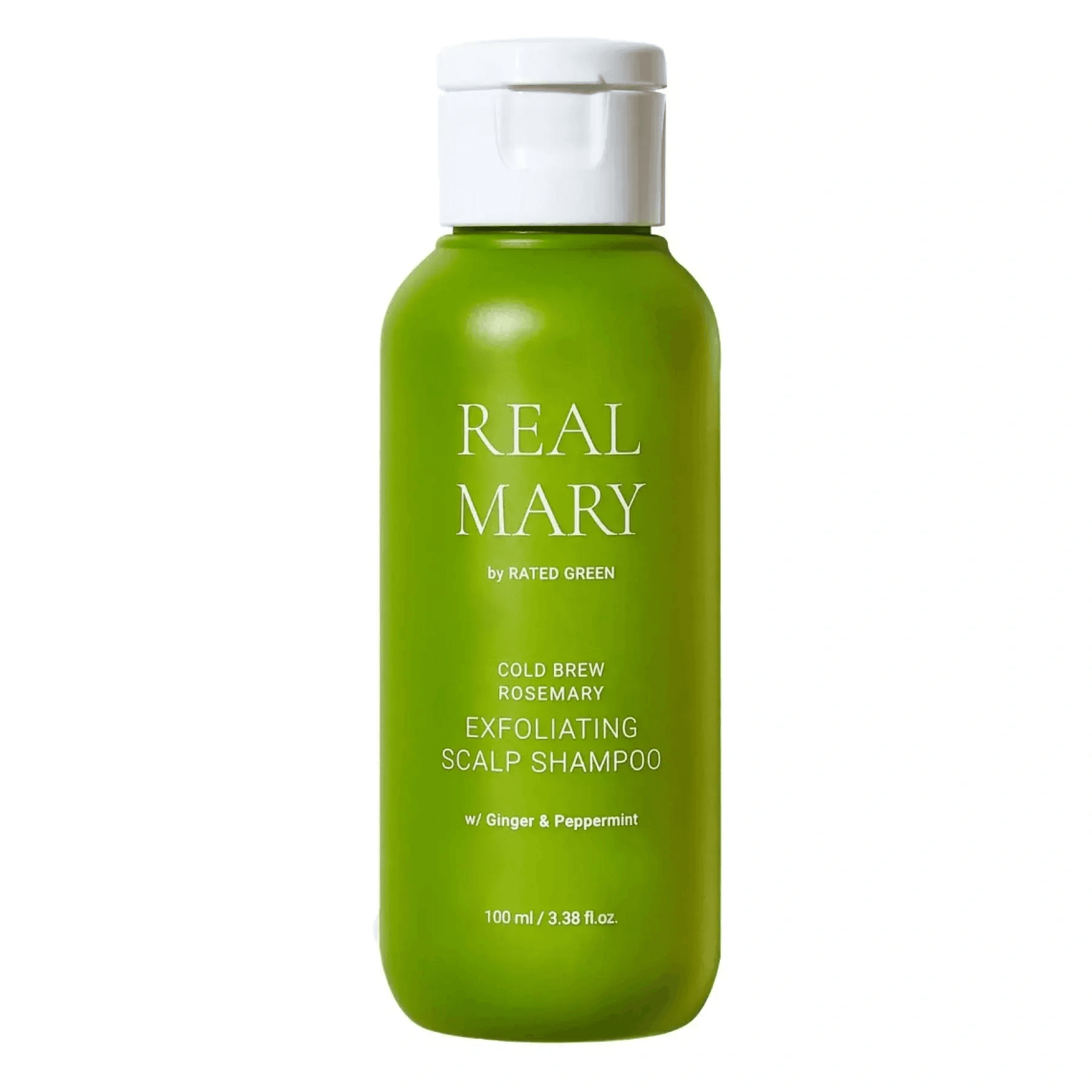 Глибокоочищувальний відлущувальний шампунь з соком розмарину Rated Green Real Mary Cold Brewed Rosemary Exfoliating Scalp Shampoo 100 мл, Мініатюра