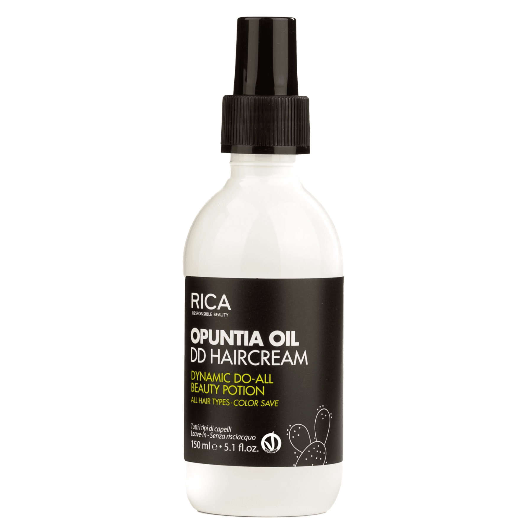Крем для волосся з олією опунції RICA Opuntia Oil DD Haircream 150 мл