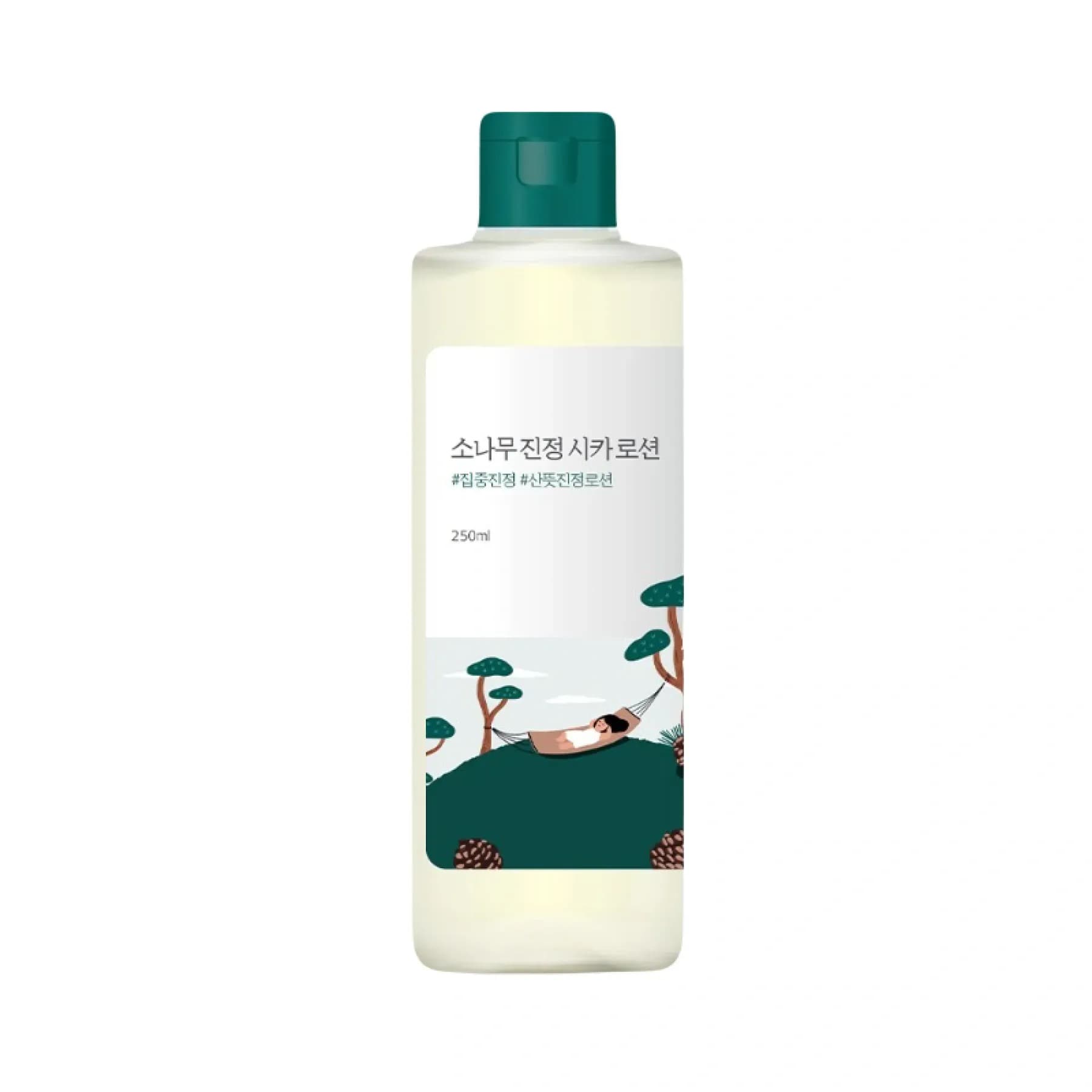Заспокійливий лосьйон з екстрактом голок сосни ROUND LAB Pine Calming Cica Lotion 250 мл