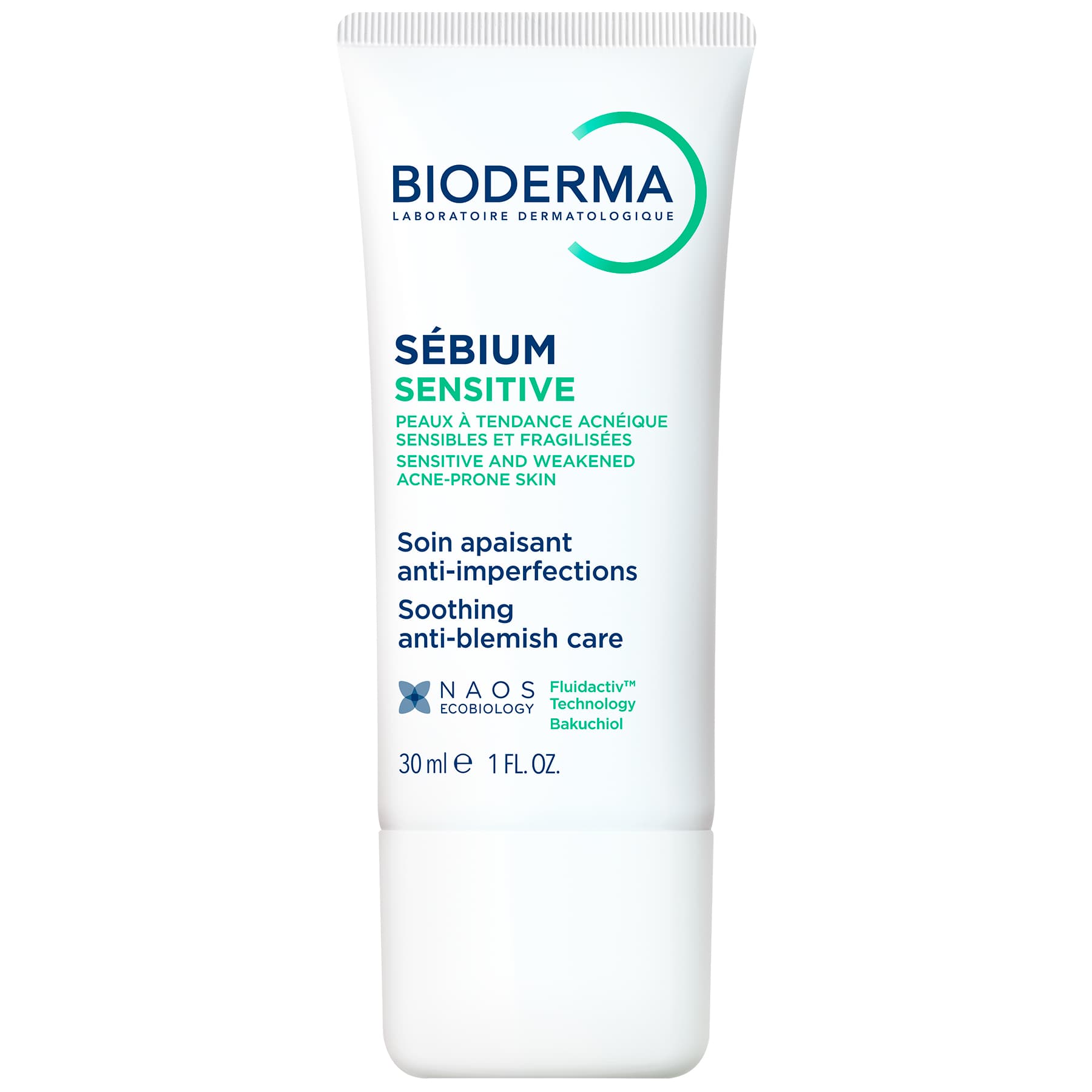 Заспокійливий засіб для проблемної шкіри Bioderma Sebium Sensitive Soothing Anti-Blemish Care 30 мл