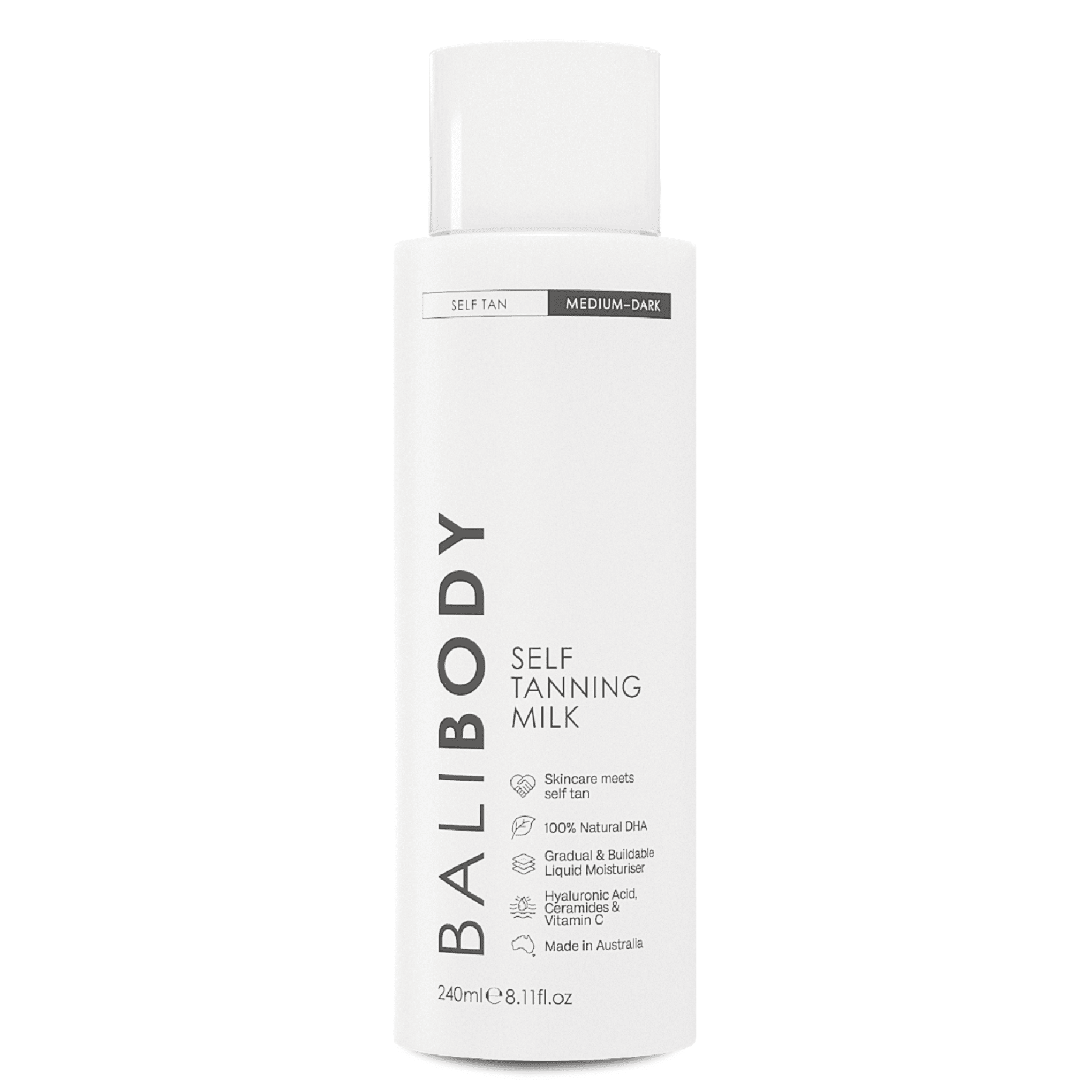 Молочко автозасмага для тіла Bali Body Self Tan Body Milk 240 мл