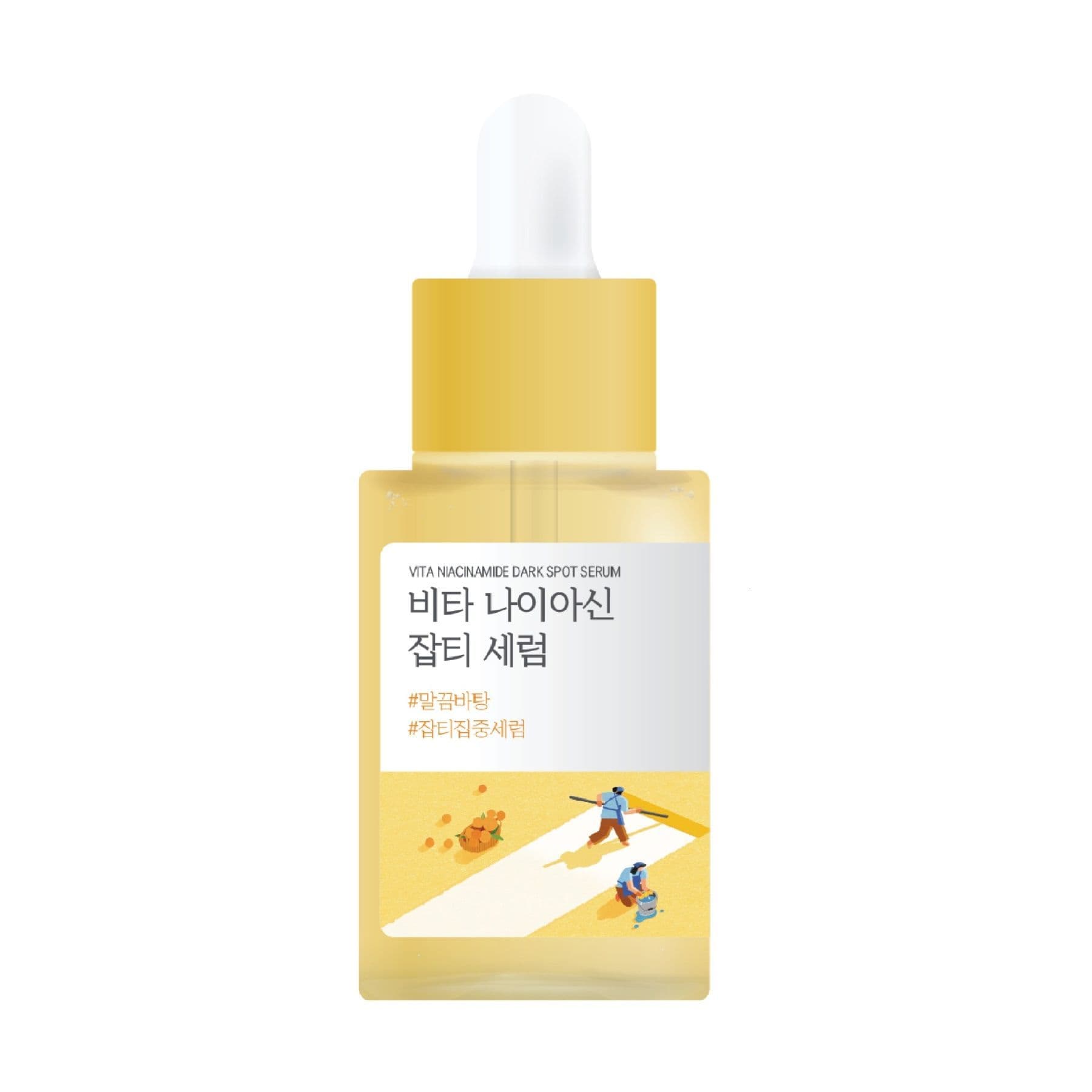 Освітлювальна сироватка з вітаміном C та ніацинамідом ROUND LAB Vita Niacinamide Dark Spot Serum 30 мл