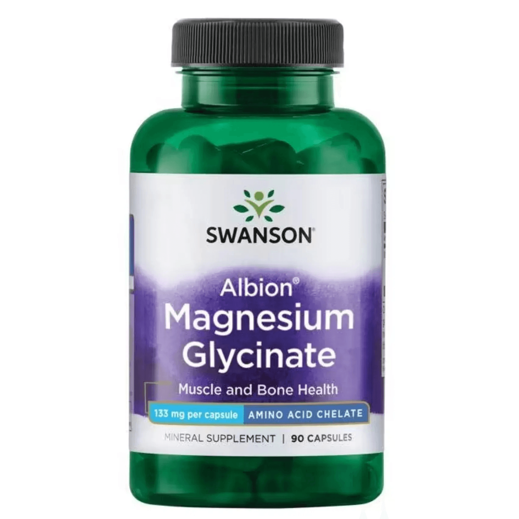 Магній гліцинат Albion Swanson Albion Magnesium Glycinate 133mg 90 шт