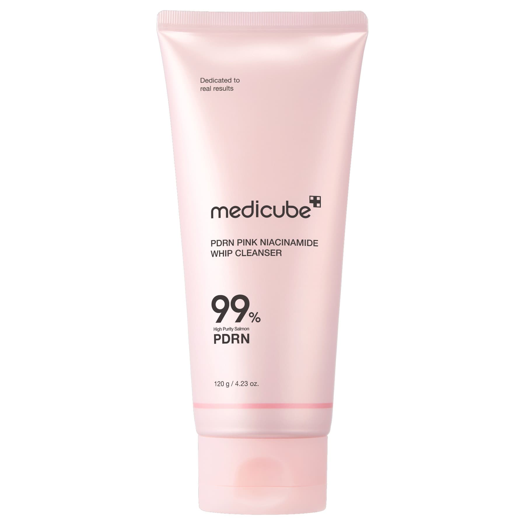 Очищувальна пінка з полінуклеотидами та ніацинамідом Medicube PDRN Pink Niacinamide Whip Cleanser 120 г