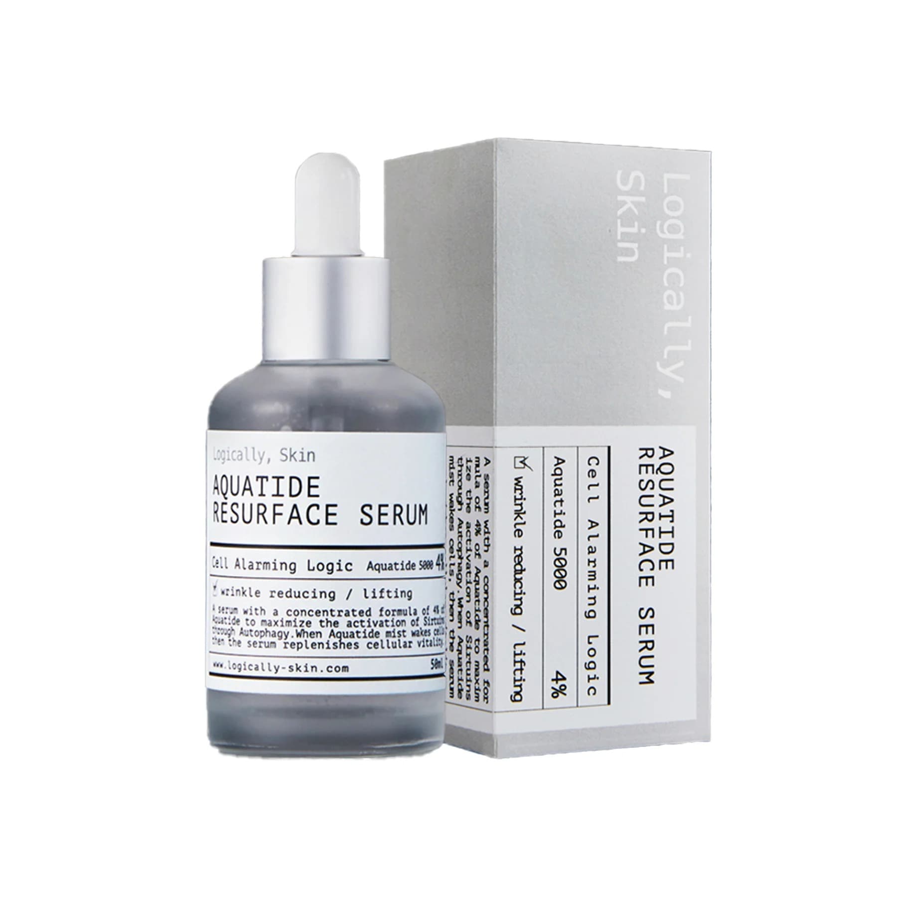 Сироватка для обличчя Logically, Skin Aquatide Resurface Serum 50 мл