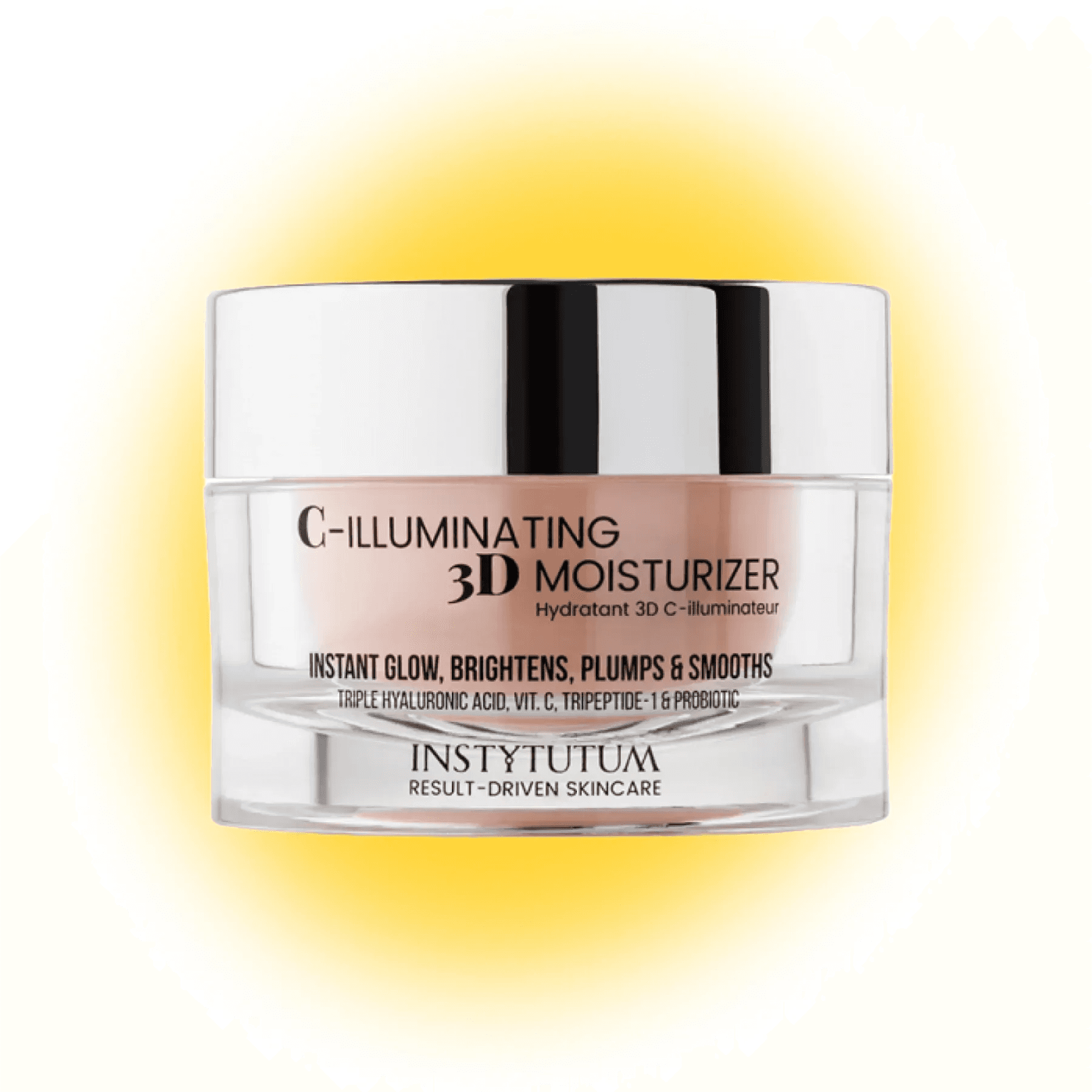 Зволожувальний крем з ефектом сяяння Instytutum C-Illuminating 3D Moisturizer 50 мл